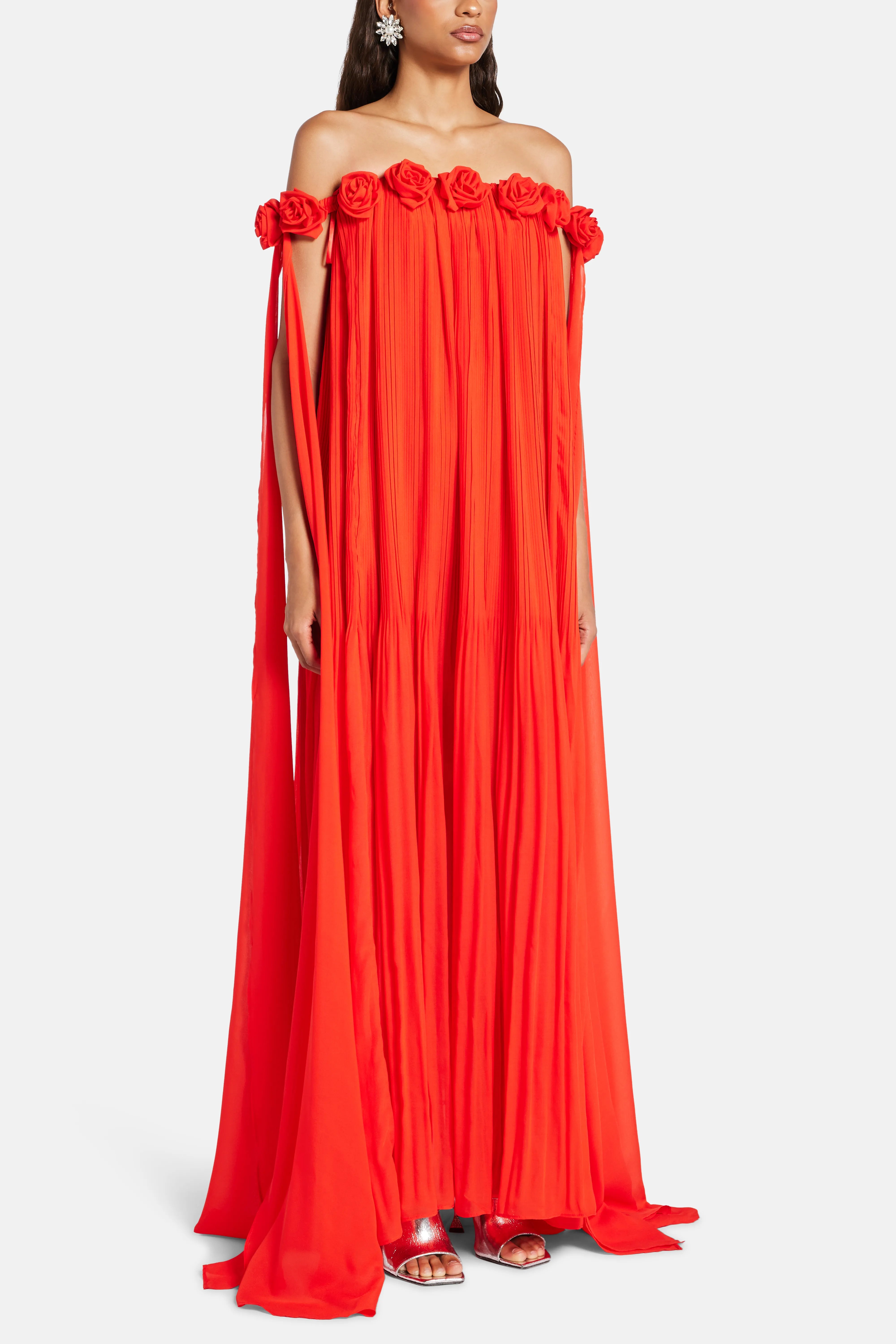 Camilla Draped Maxi Dress