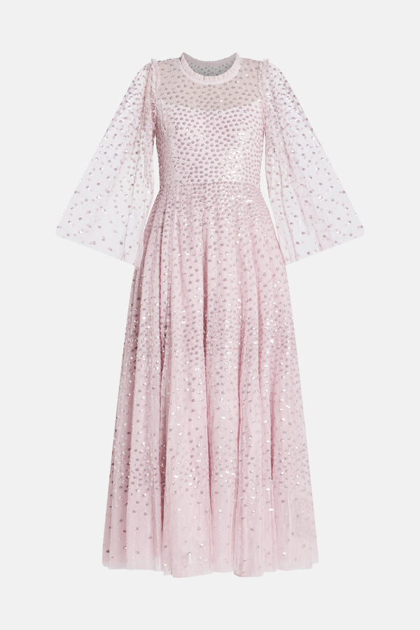 Scatter Dot Evening Dress