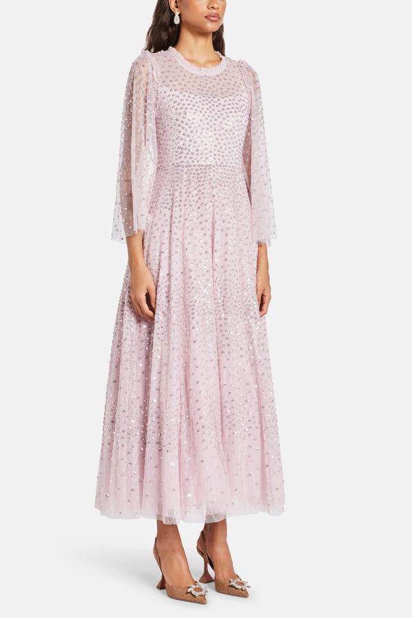 Scatter Dot Evening Dress