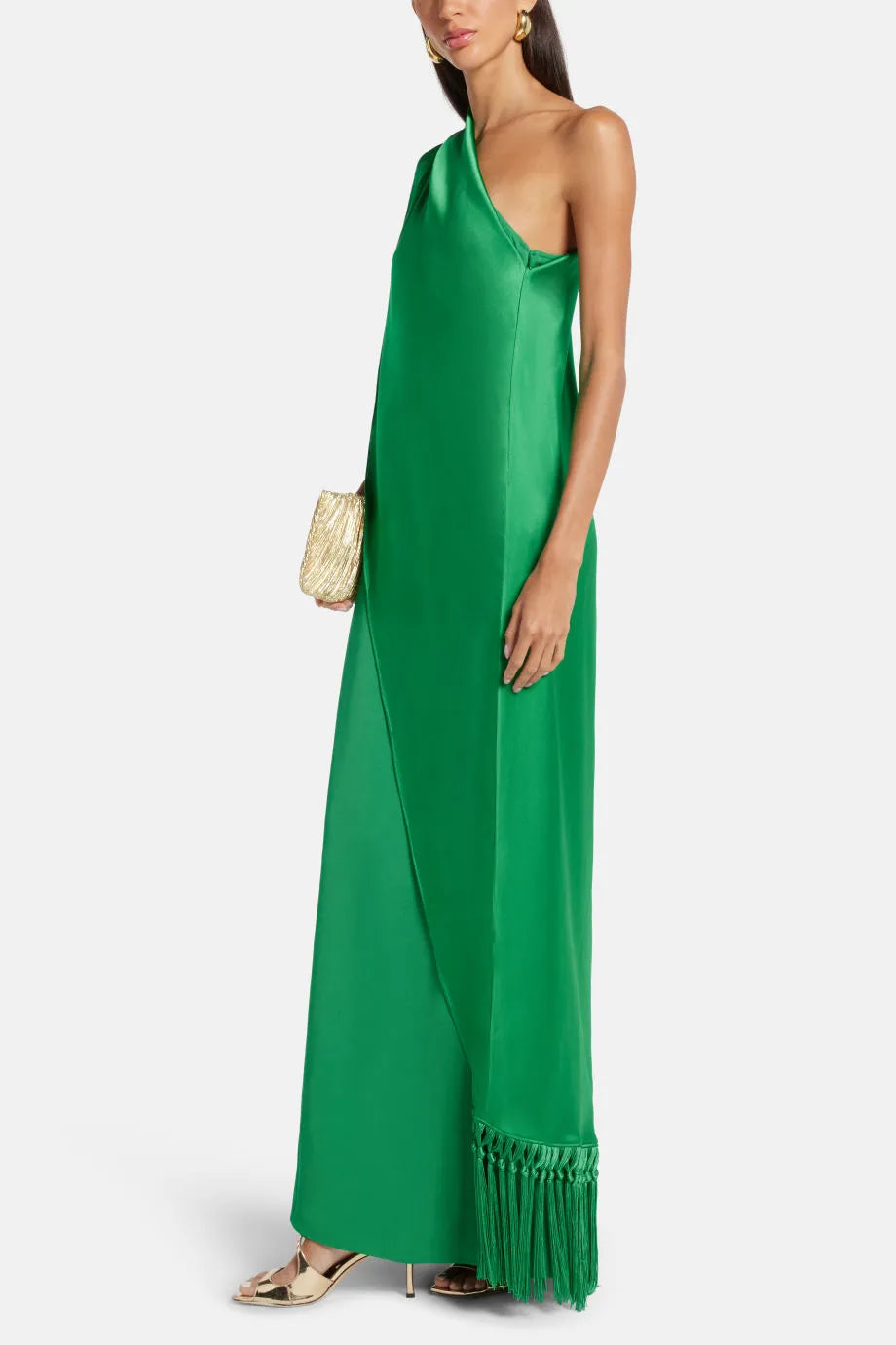 Berenson One Shoulder Maxi Dress