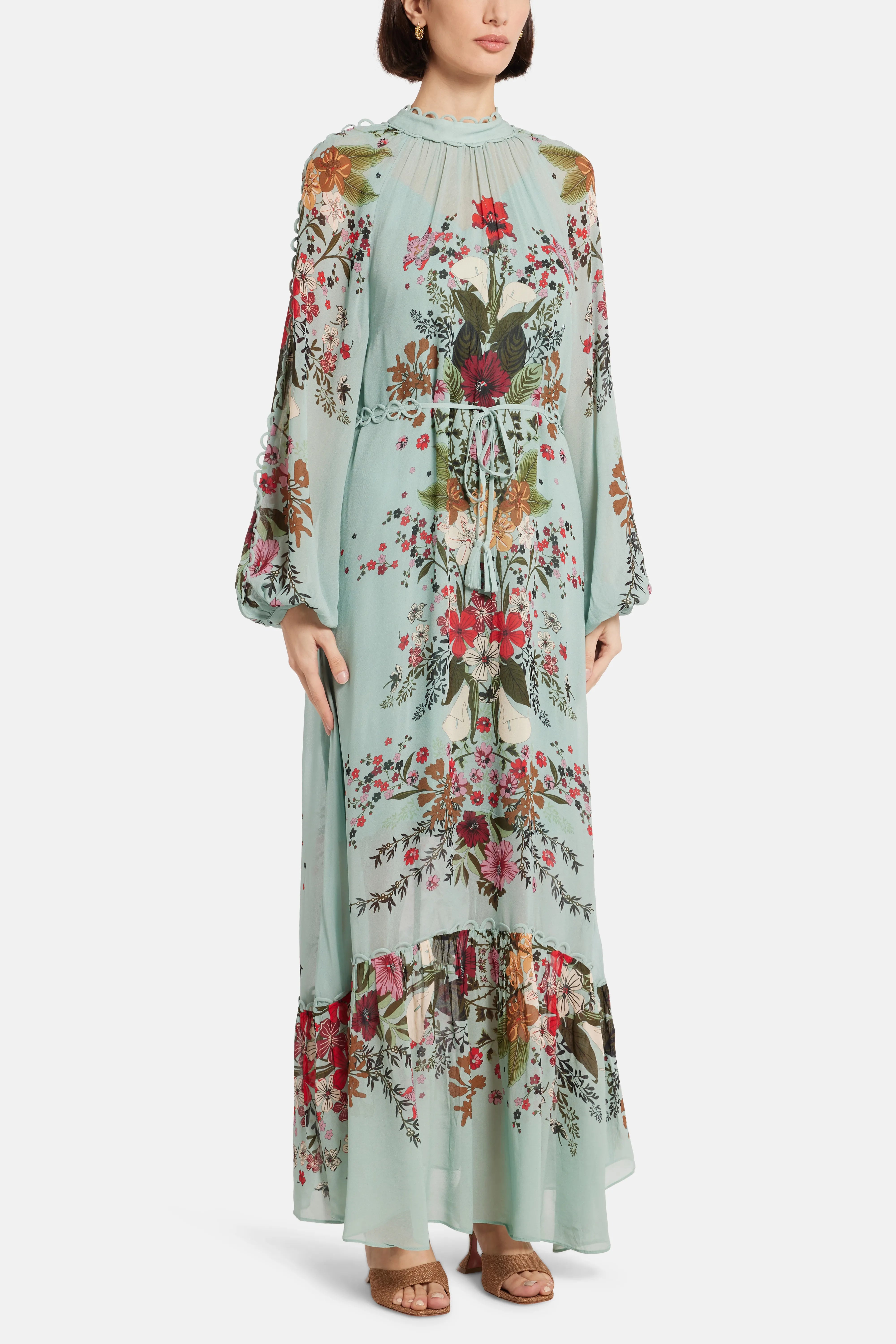 Beauty Bouquet Maxi Dress