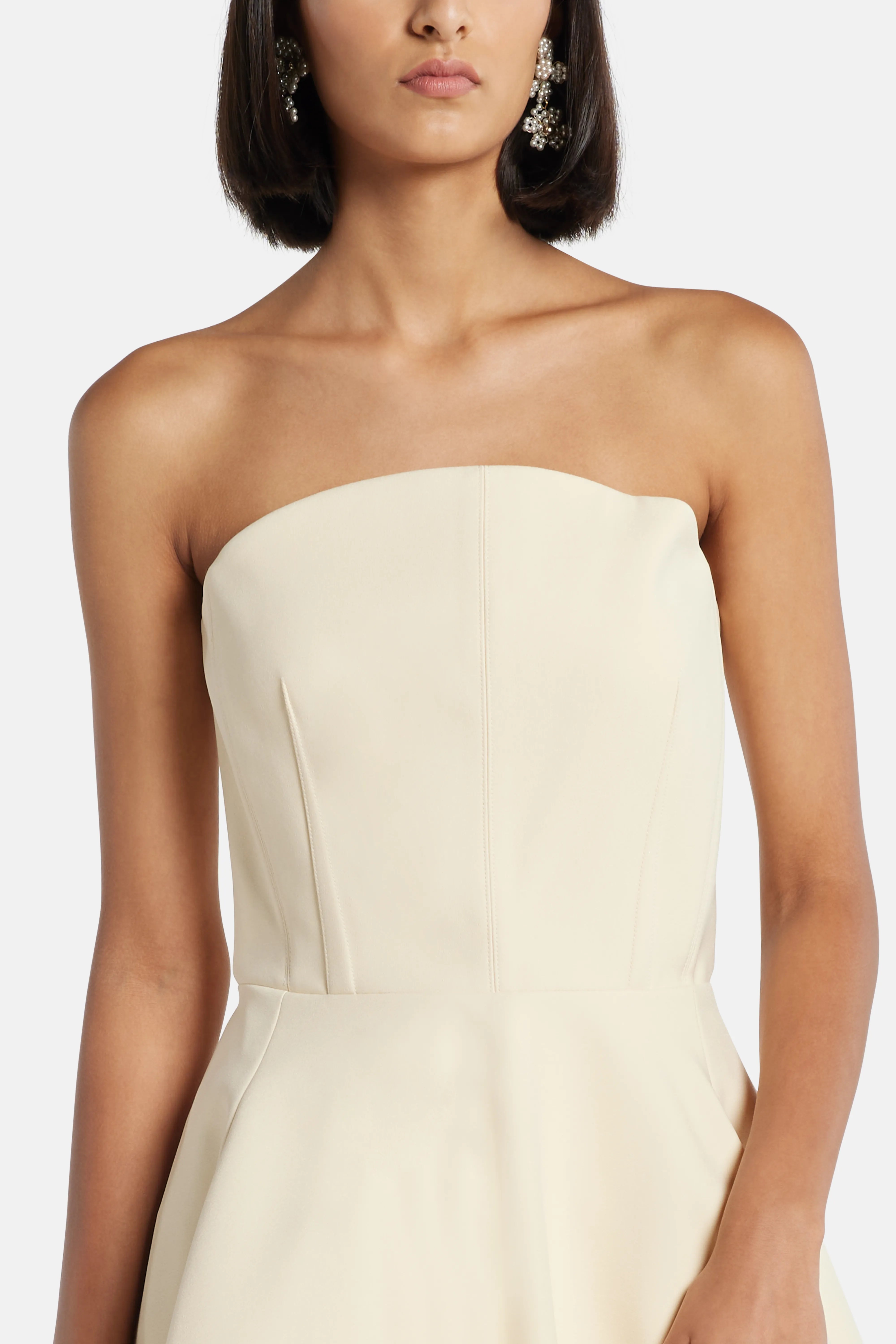 Mathilde Evening Gown in White
