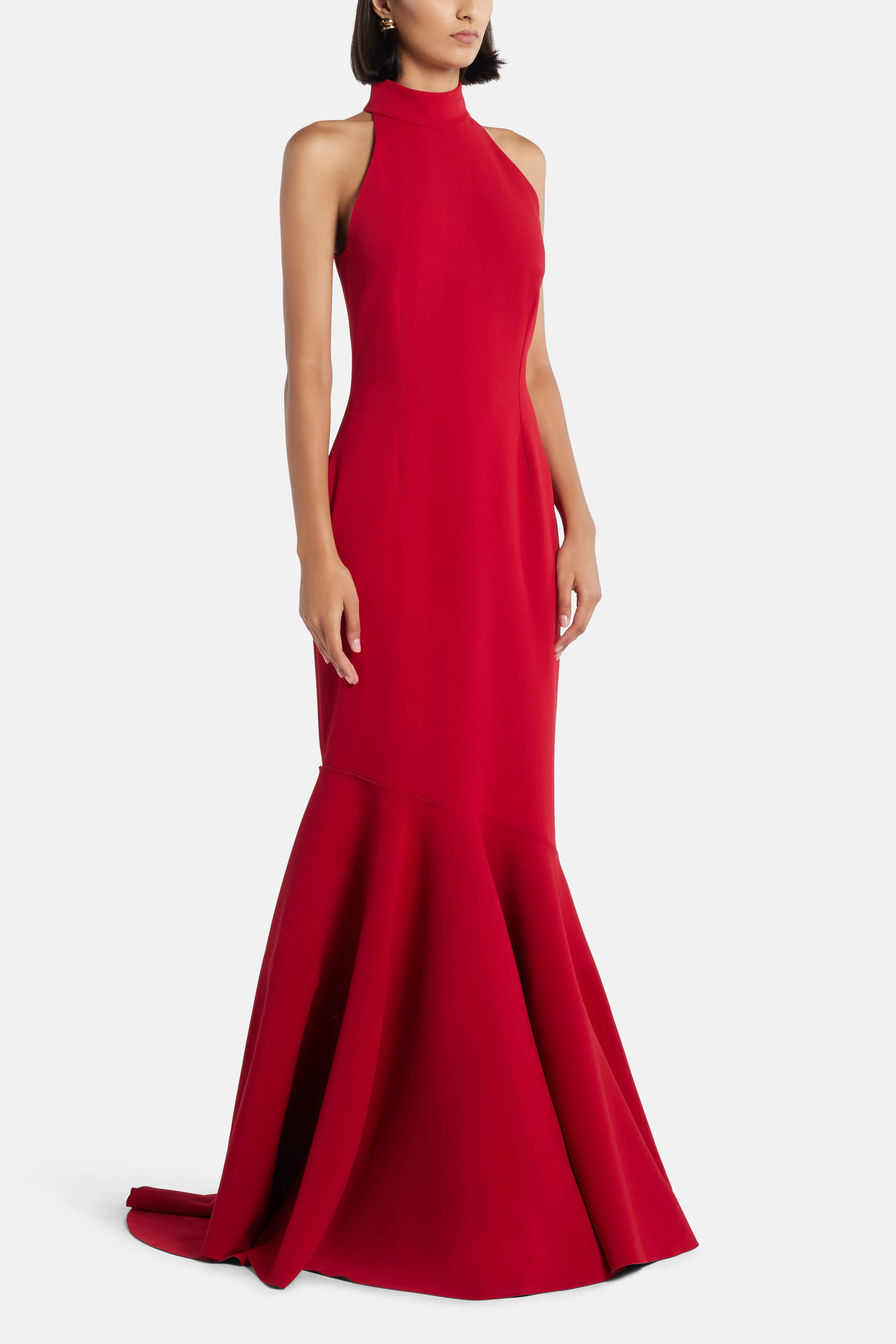 Kerra Evening Gown in Red