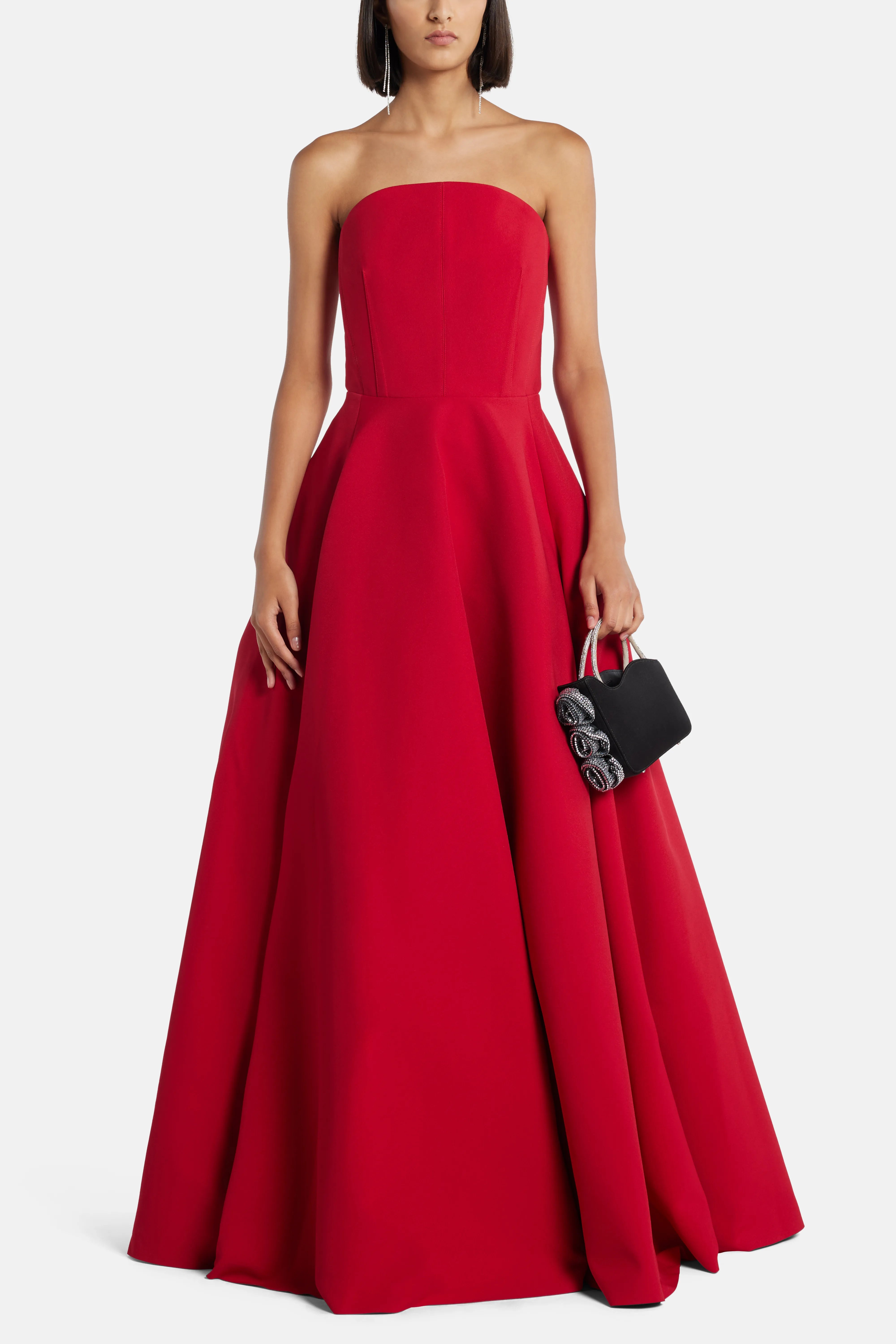 Mathilde Evening Gown in Red