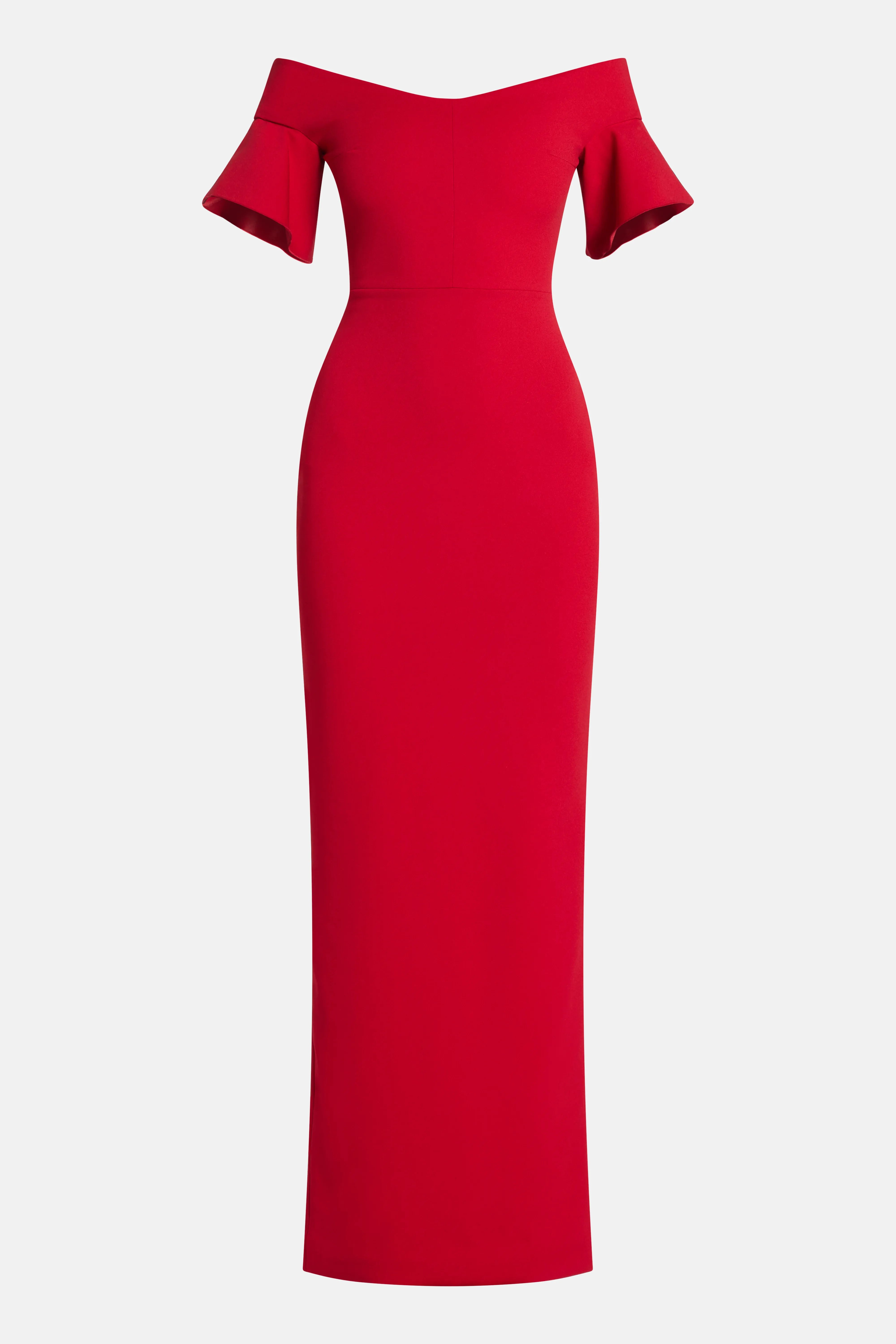 Cielo Evening Dress in Red