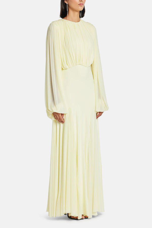 Jeanie Maxi Dress in Yellow