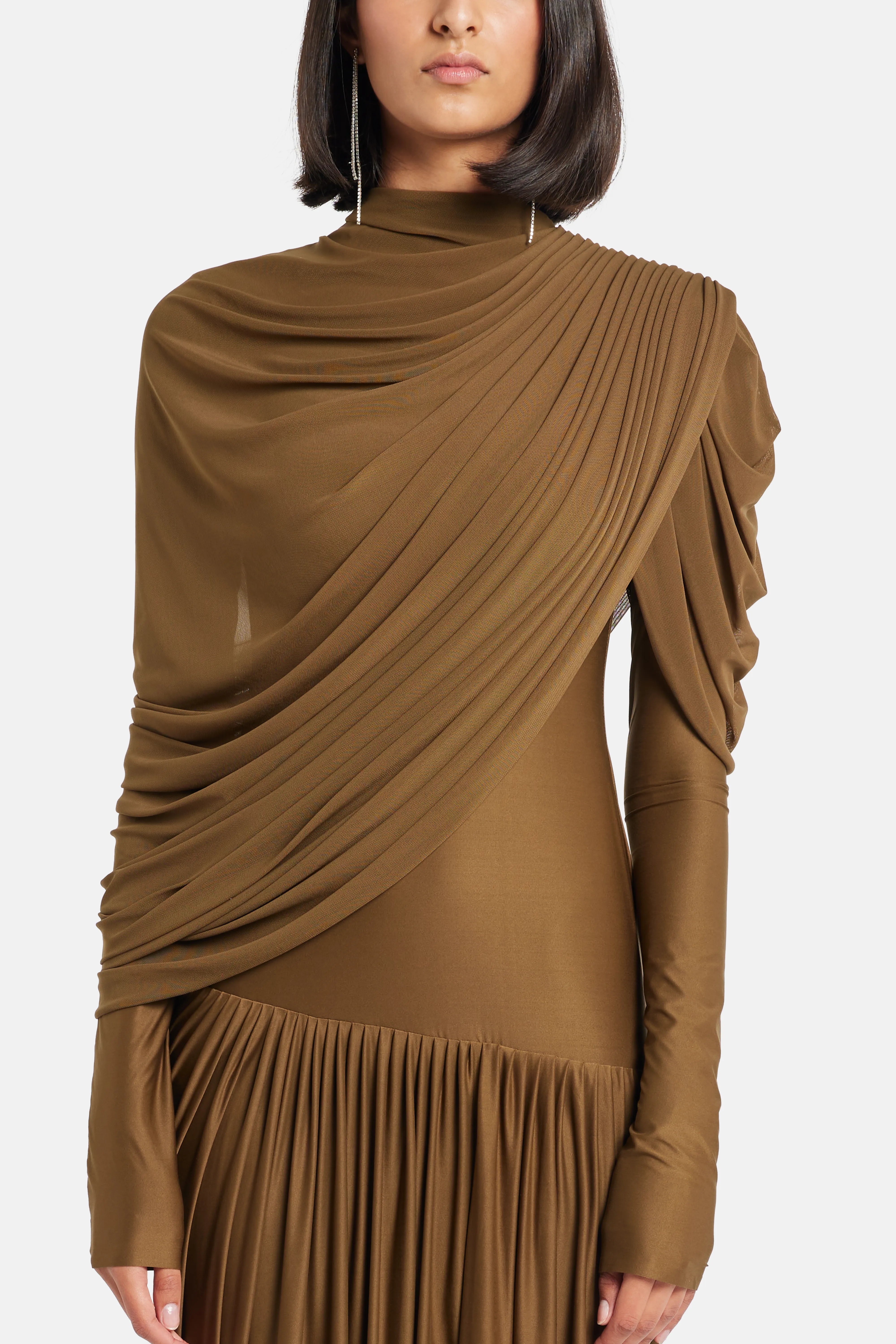 Paulina Maxi Dress in Green