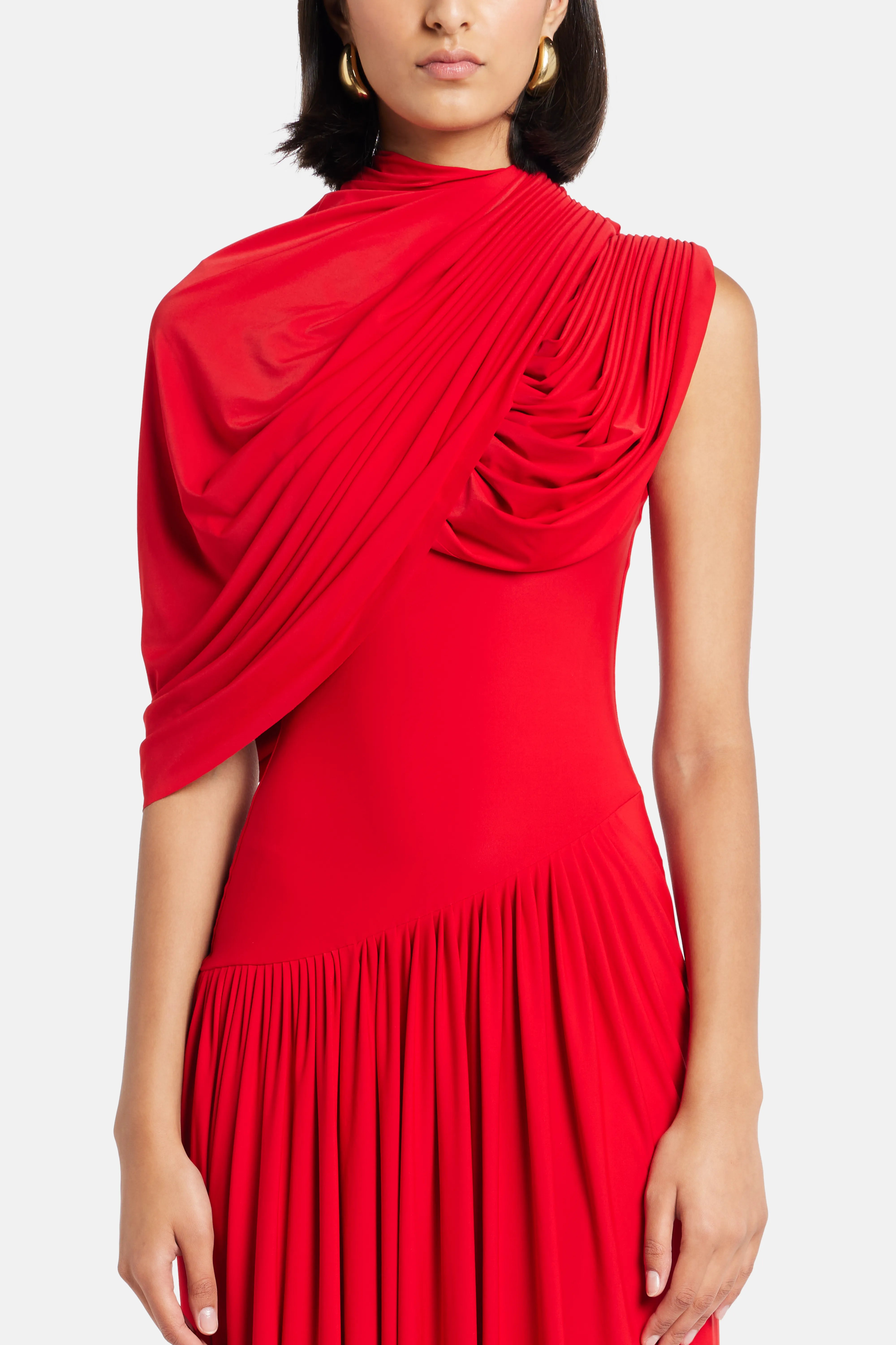 Bloom Maxi Dress in Red