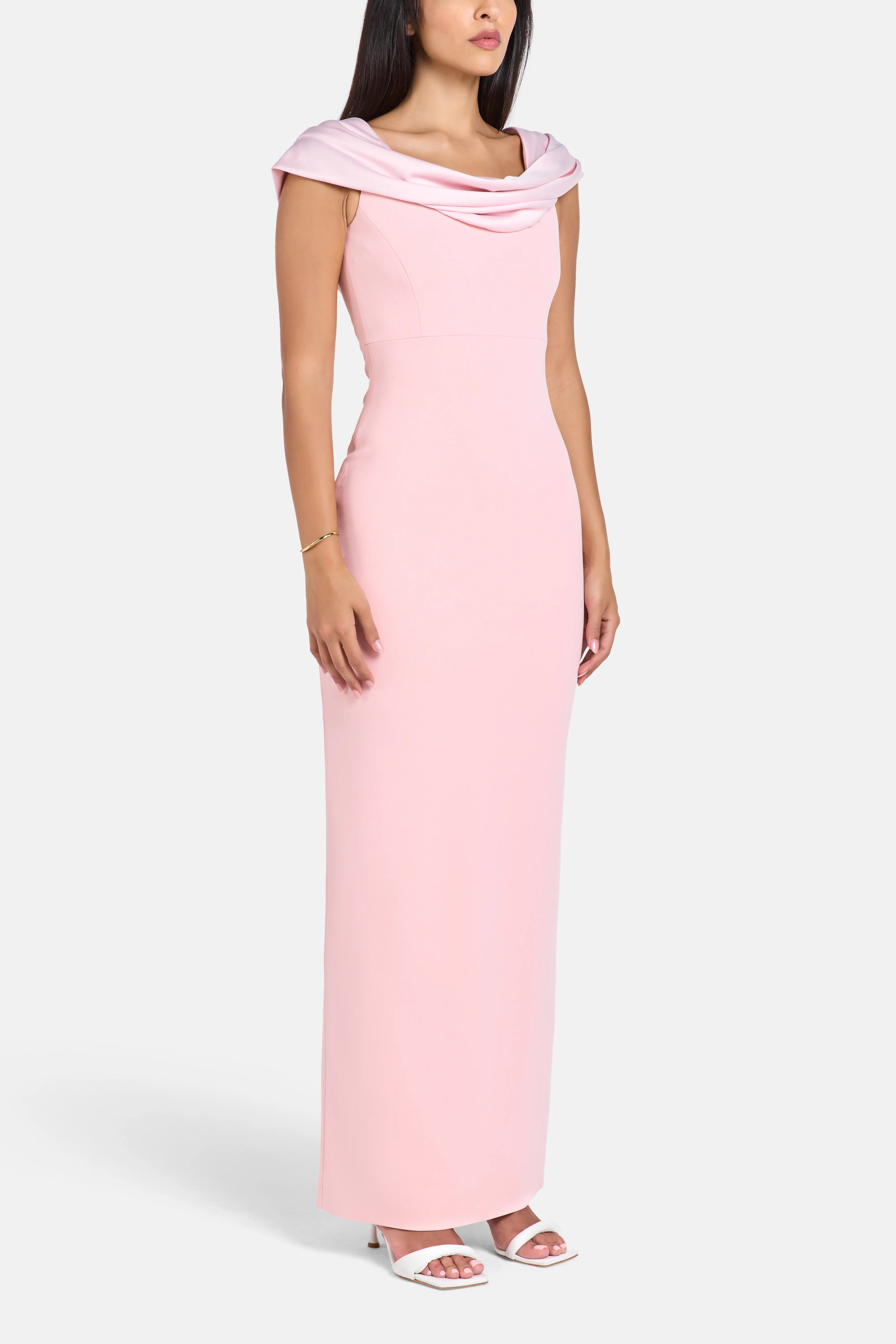 Adele Evening Dress in Pink