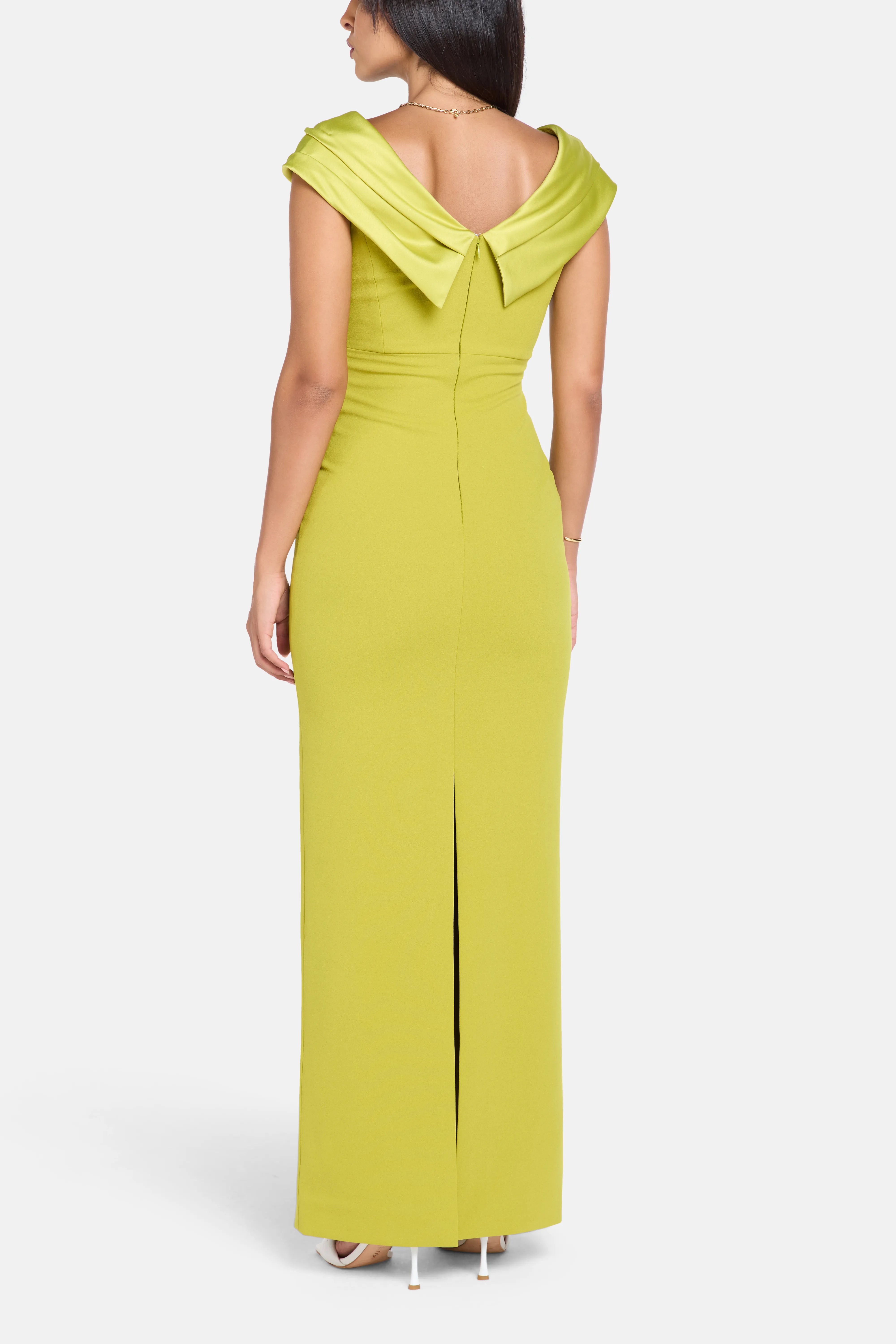 Adele Evening Dress in Green