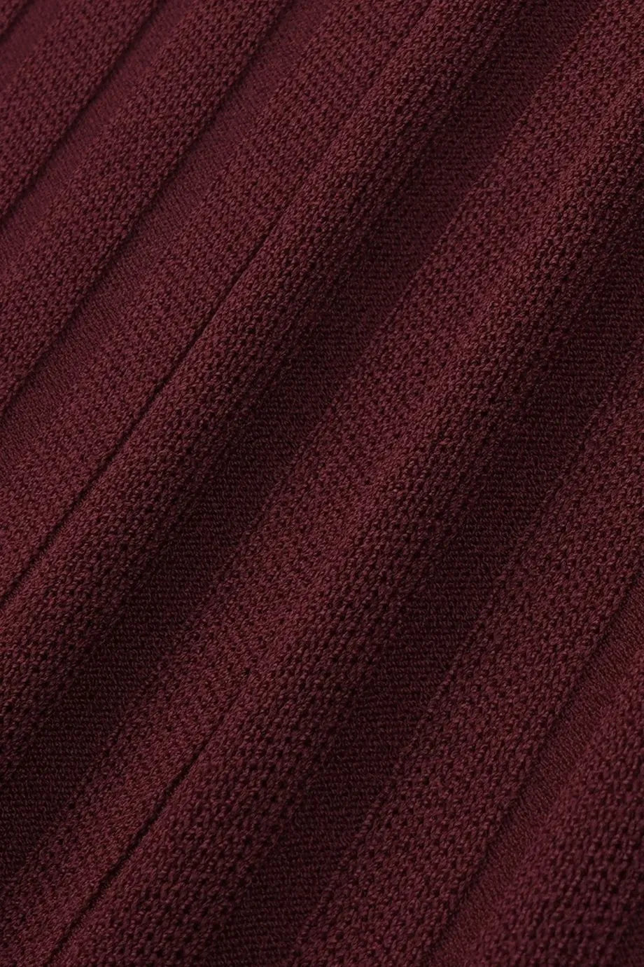 SRC Ribbed Trousers in Red