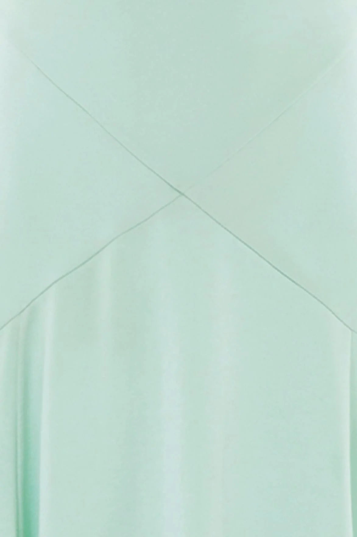 Evangeline Satin Cowl Neck Evening Dress in Green