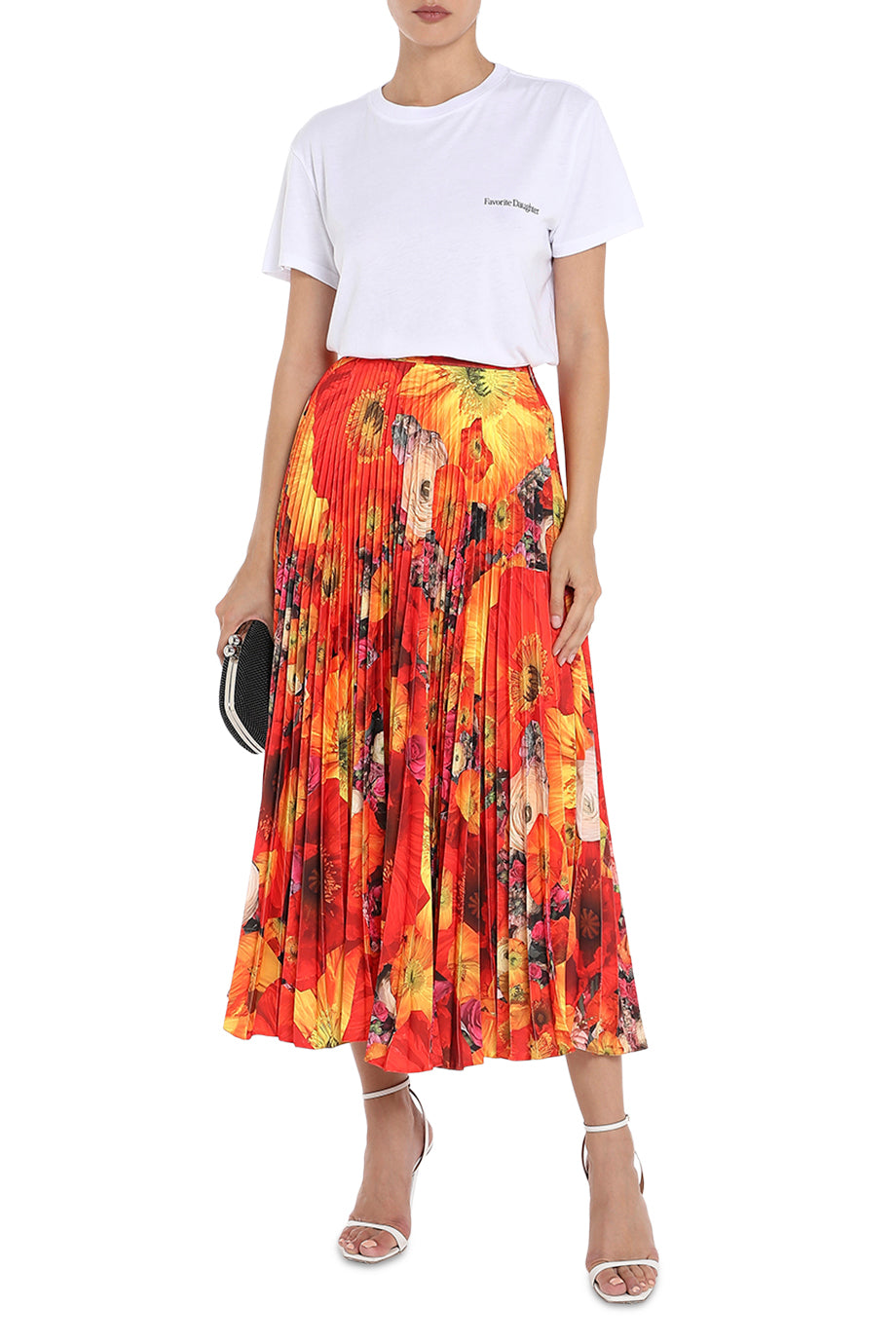 The Full Bloom Pleated Skirt