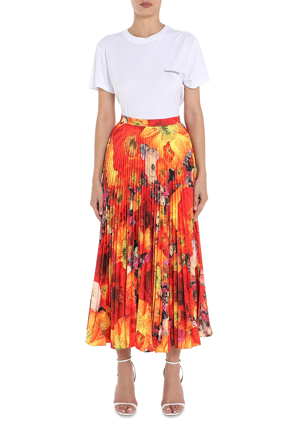 The Full Bloom Pleated Skirt
