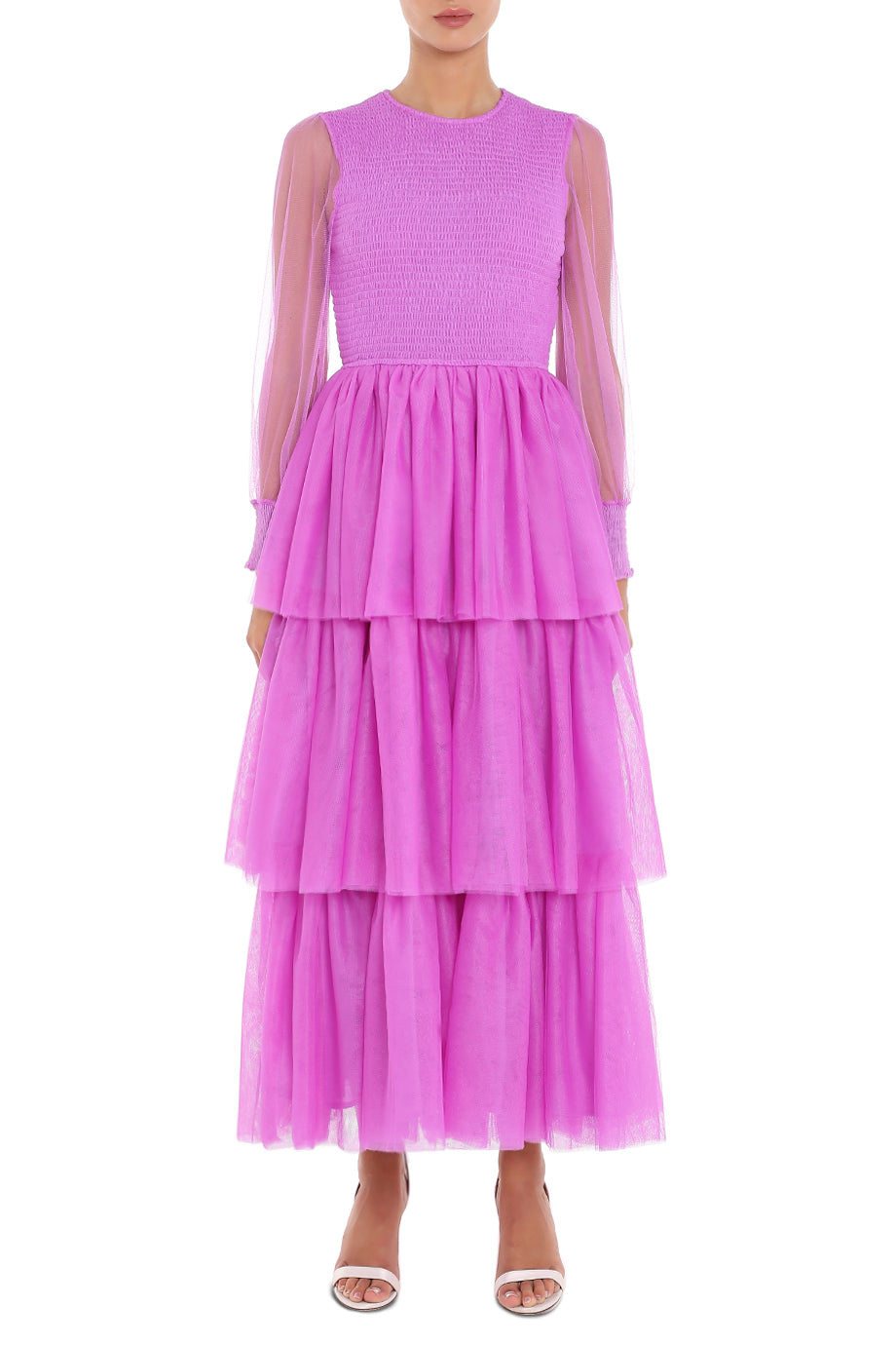 Lux Tulle Maxi Dress