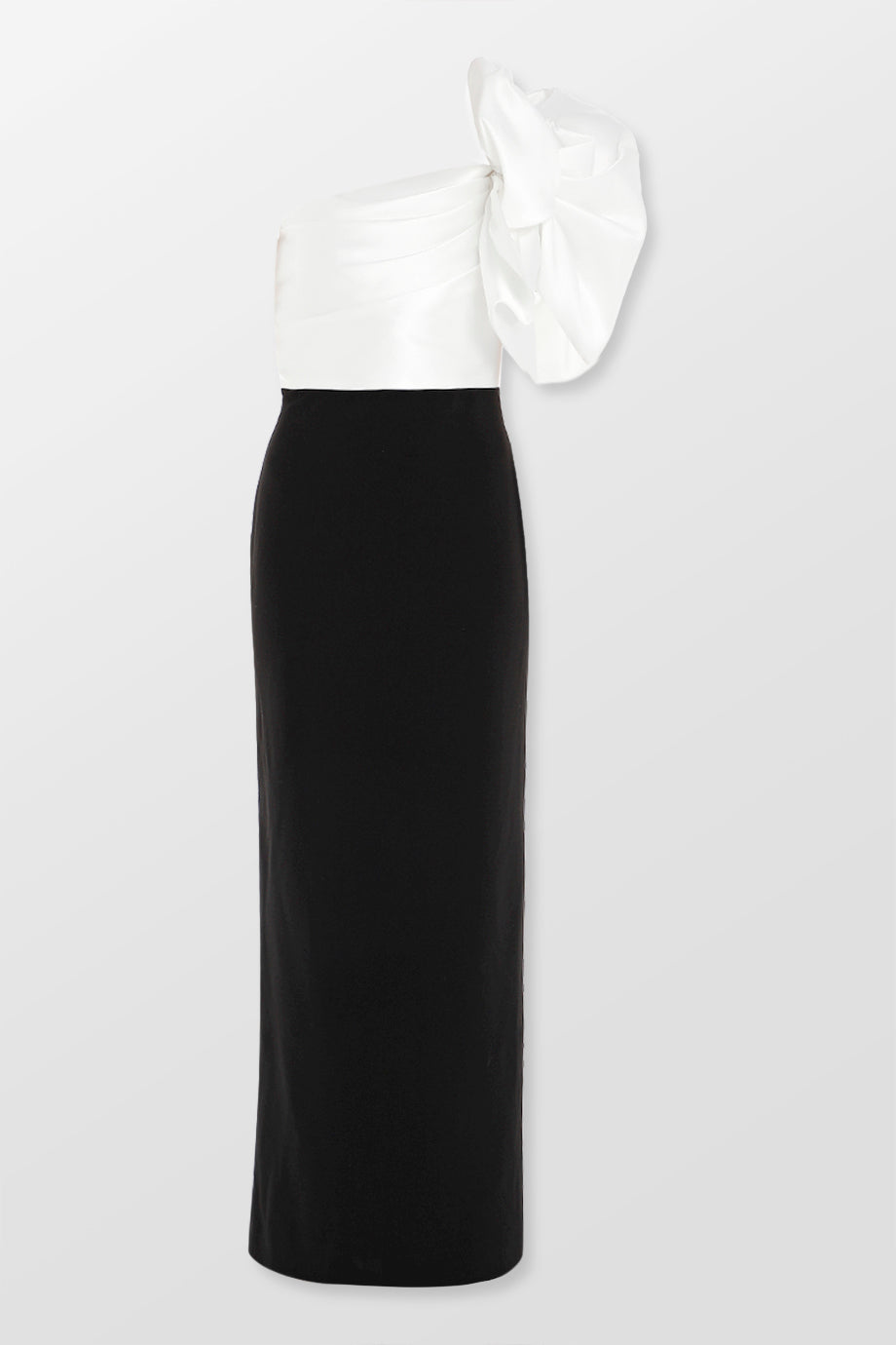 Iyana One-Shoulder Bow Maxi Dress