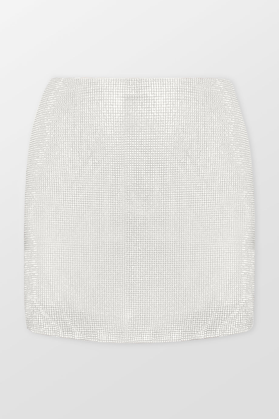 A-Line Crystal Mini Skirt