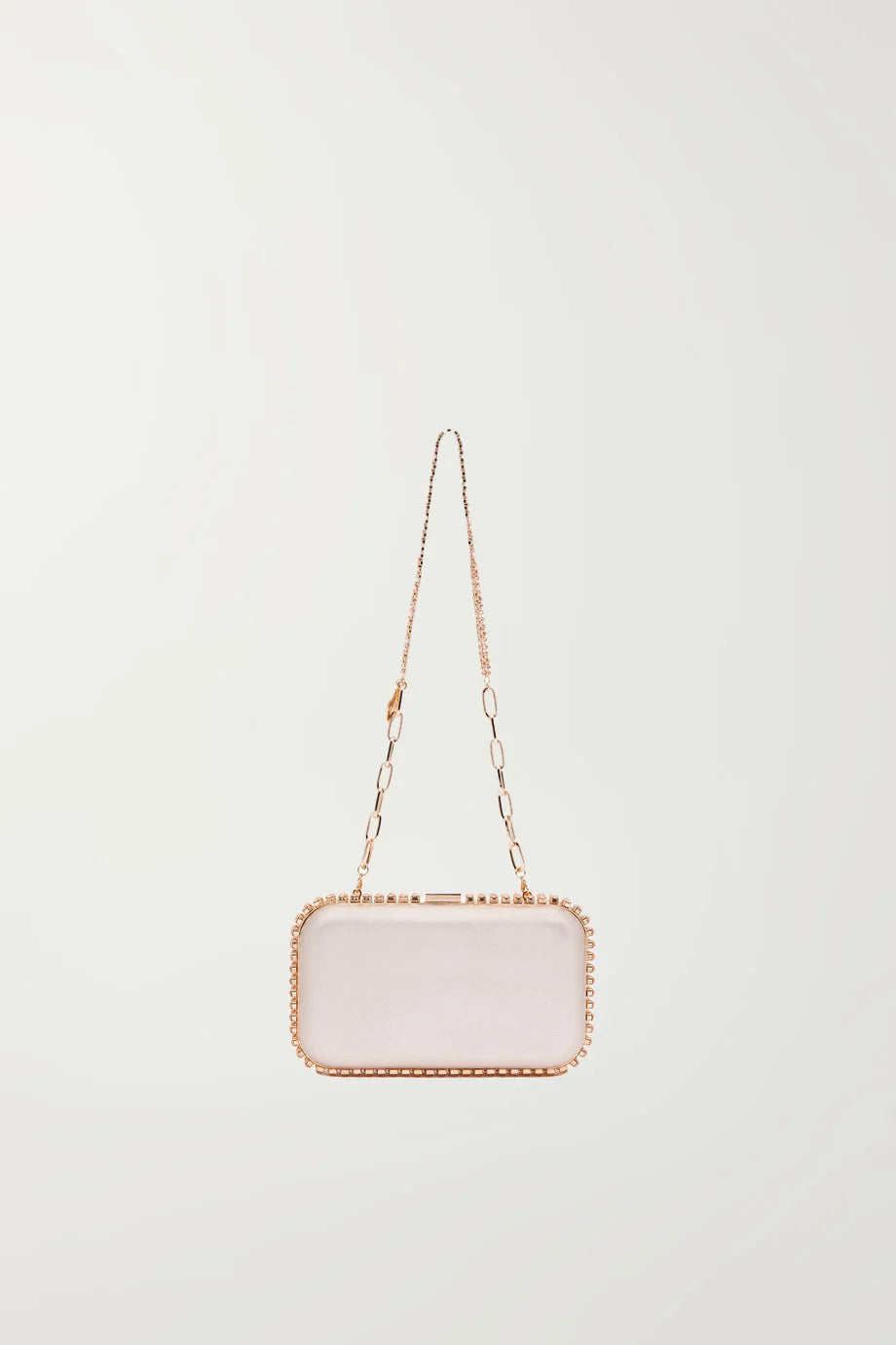 Clio Crystal-Embellished Clutch Bag
