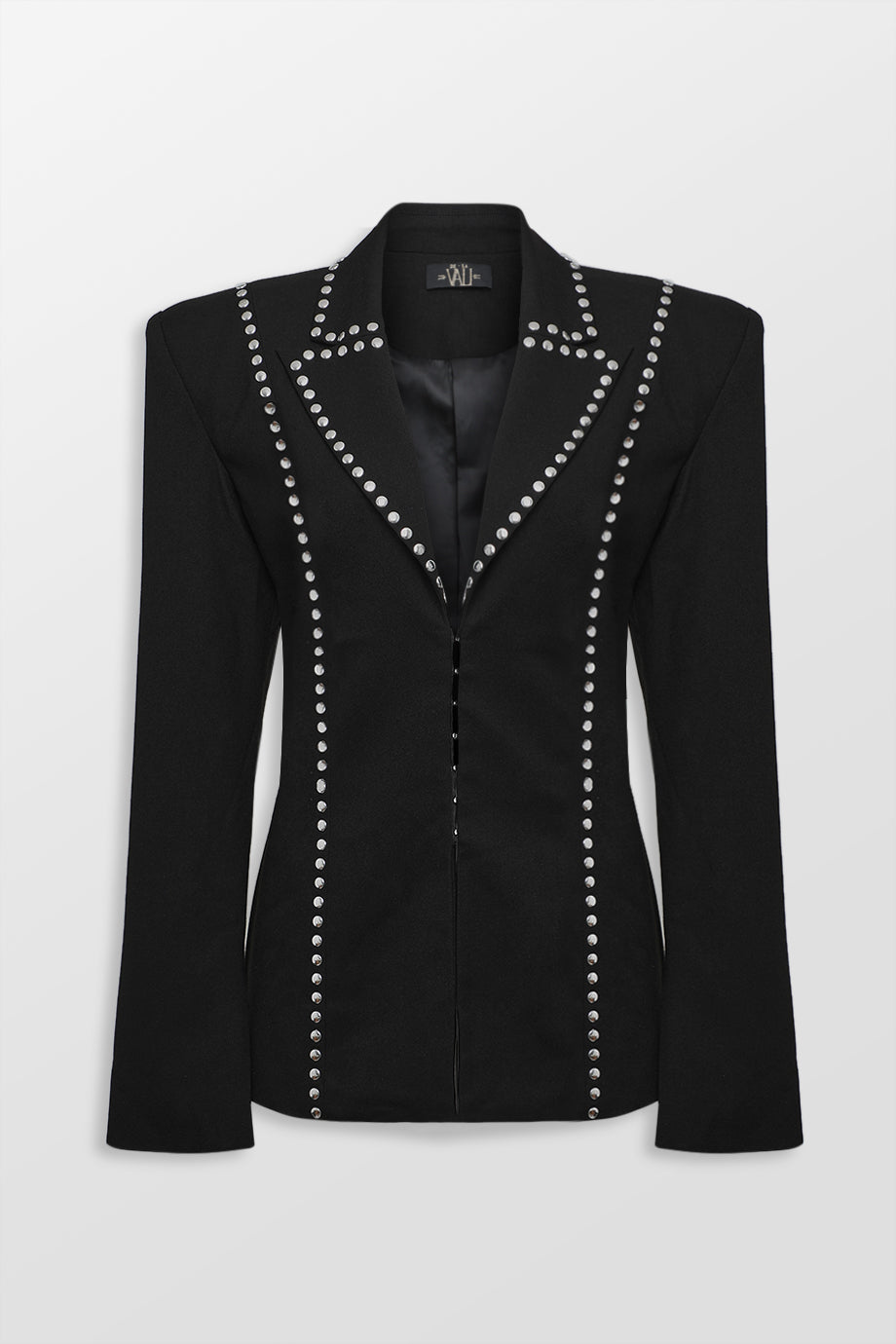 Cassius Studded Blazer With Shoulder Pads