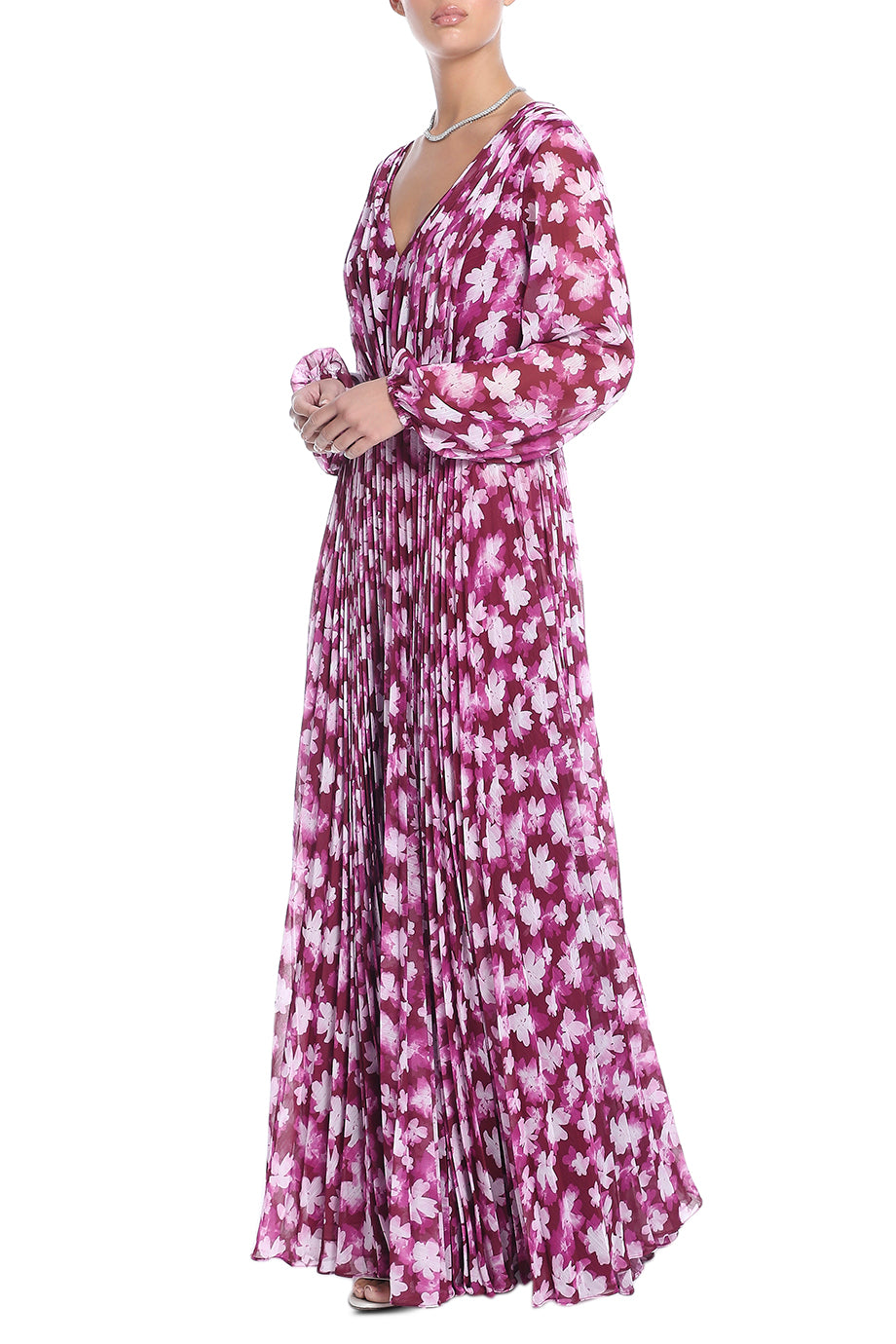 Melanie Chiffon Maxi Dress