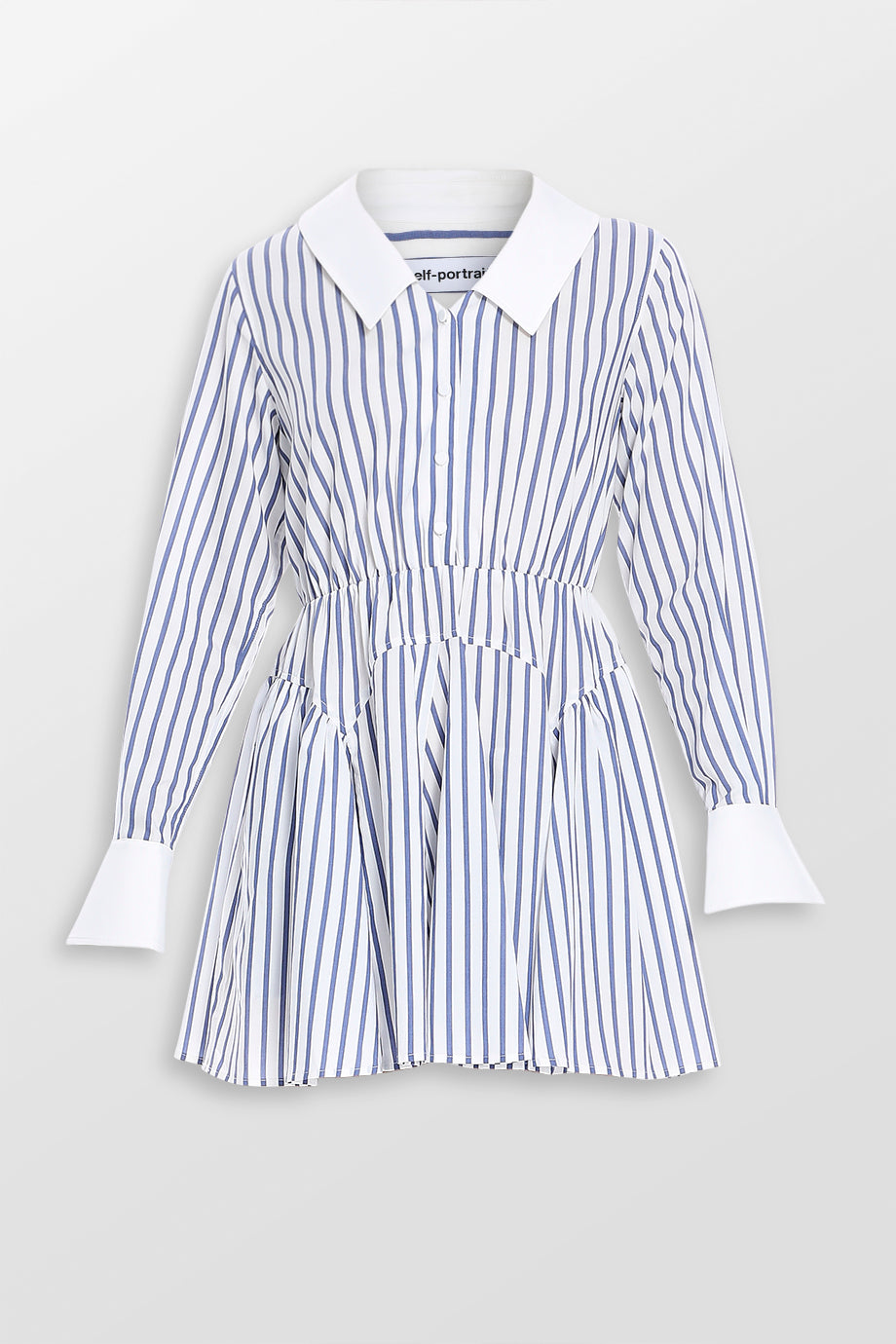 Stripe Cotton Mini Dress