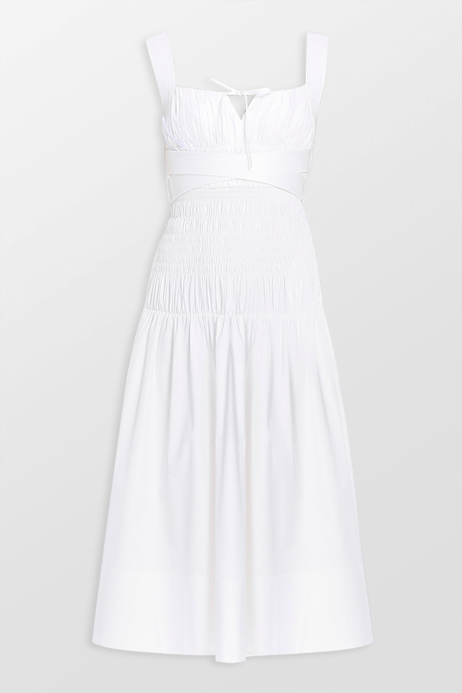 Cotton Midi Dress