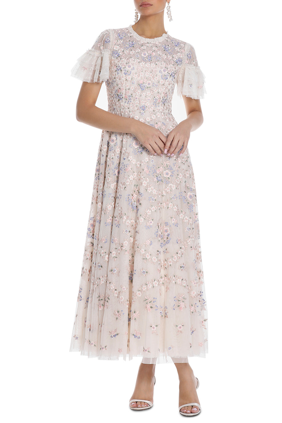 Floral Waltz Maxi Gown
