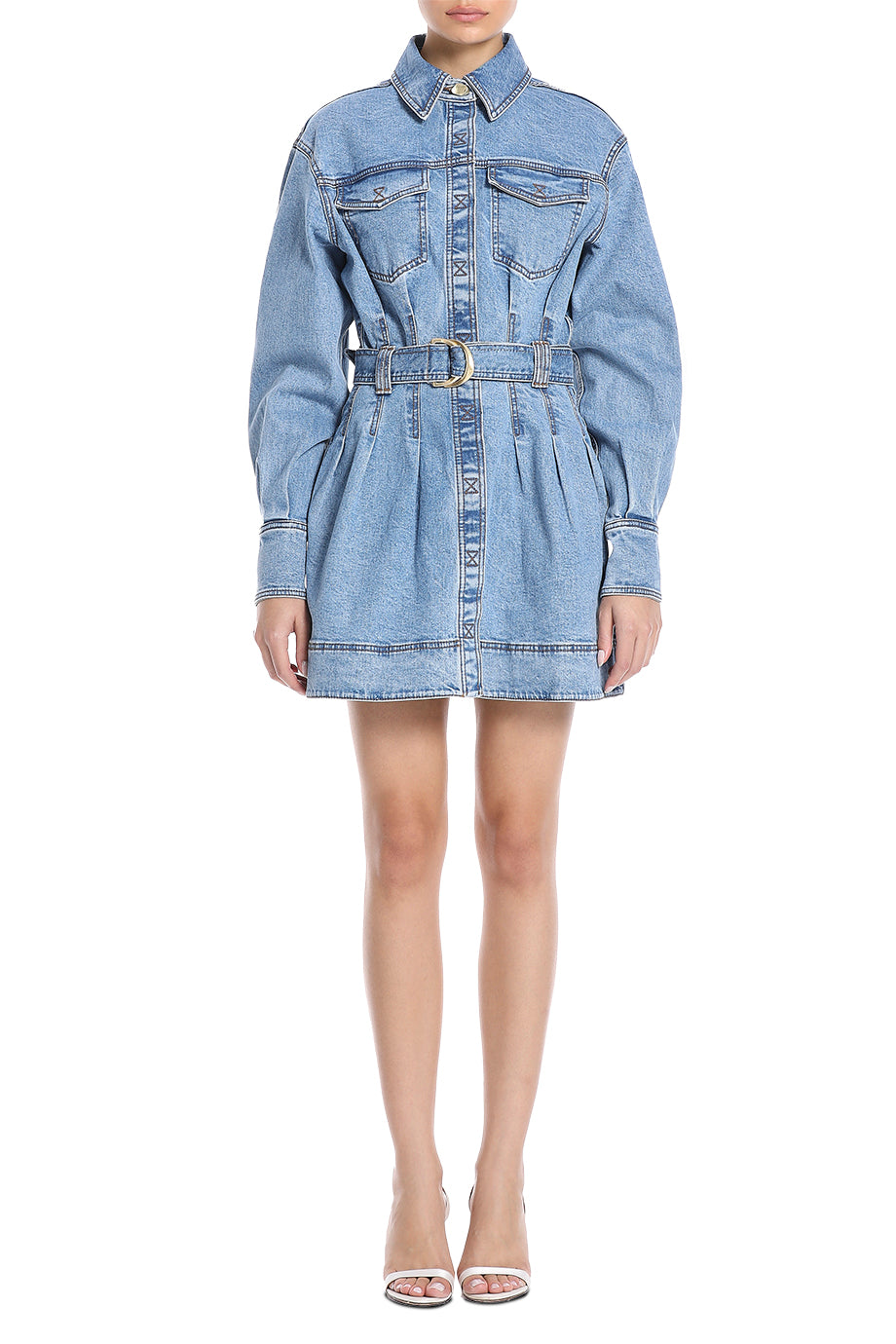 Aradia Classic Wash Denim Mini Dress