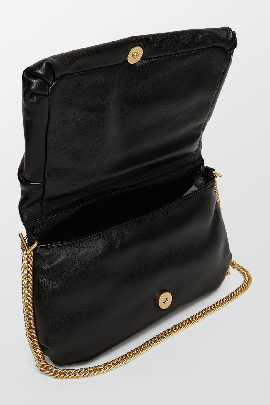 Perla Padded Chain Crossbody Bag