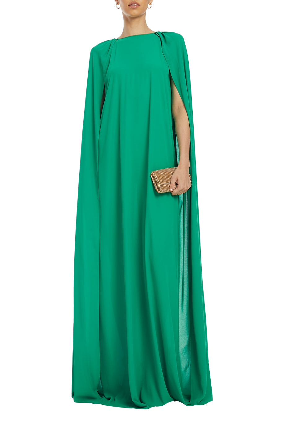 Minnie Cape Maxi Dress