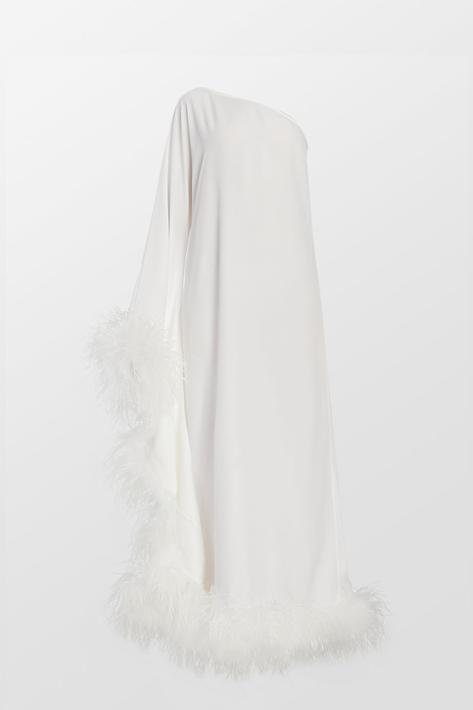 Feathered Balear Maxi Dress