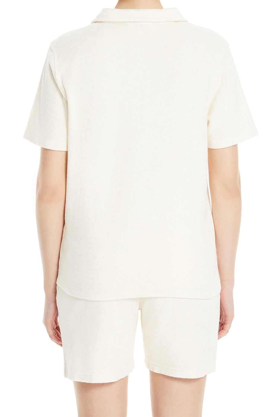 Hotel Du Cap Cursive Terry Polo T-Shirt