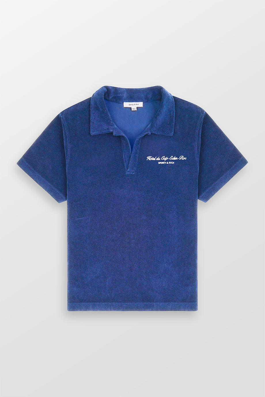 Hotel Du Cap Cursive Terry Polo T-Shirt