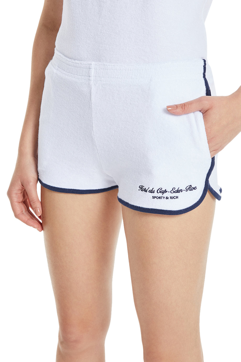 Hotel Du Cap Cursive Terry Shorts