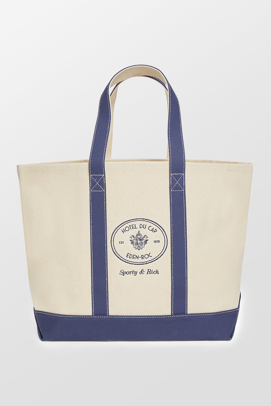 sporty & rich eden crest tote bag