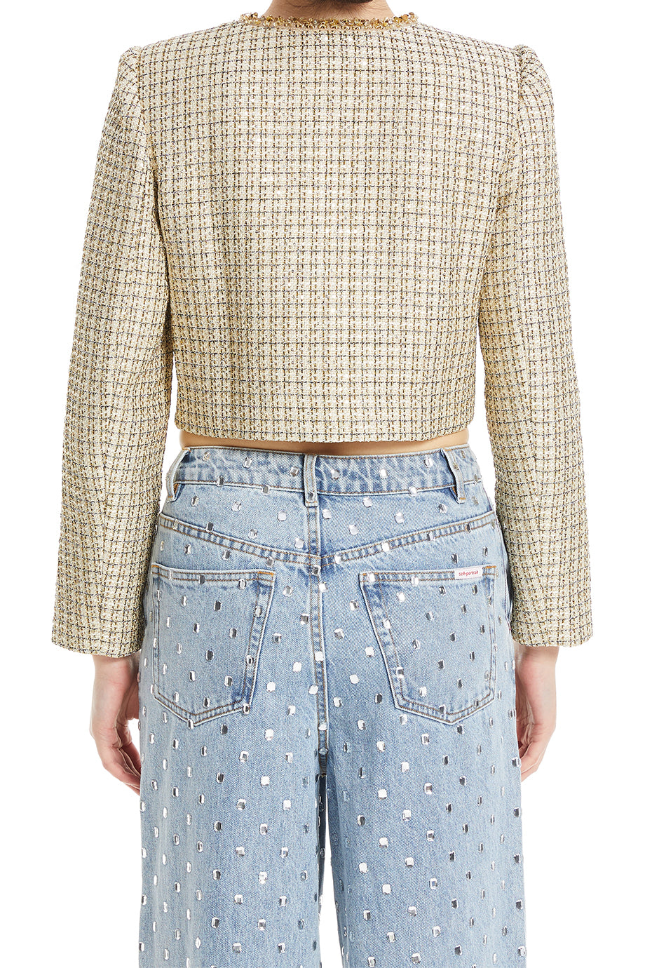 Boucle Cropped Jacket