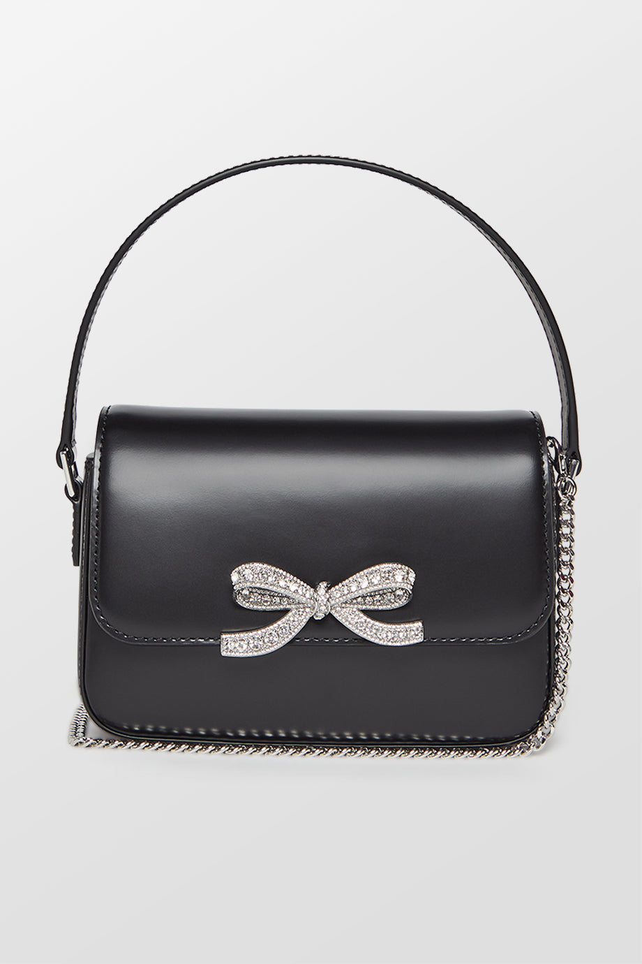 Bow Leather Micro Bag