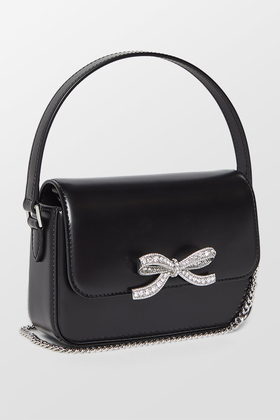 Bow Leather Micro Bag