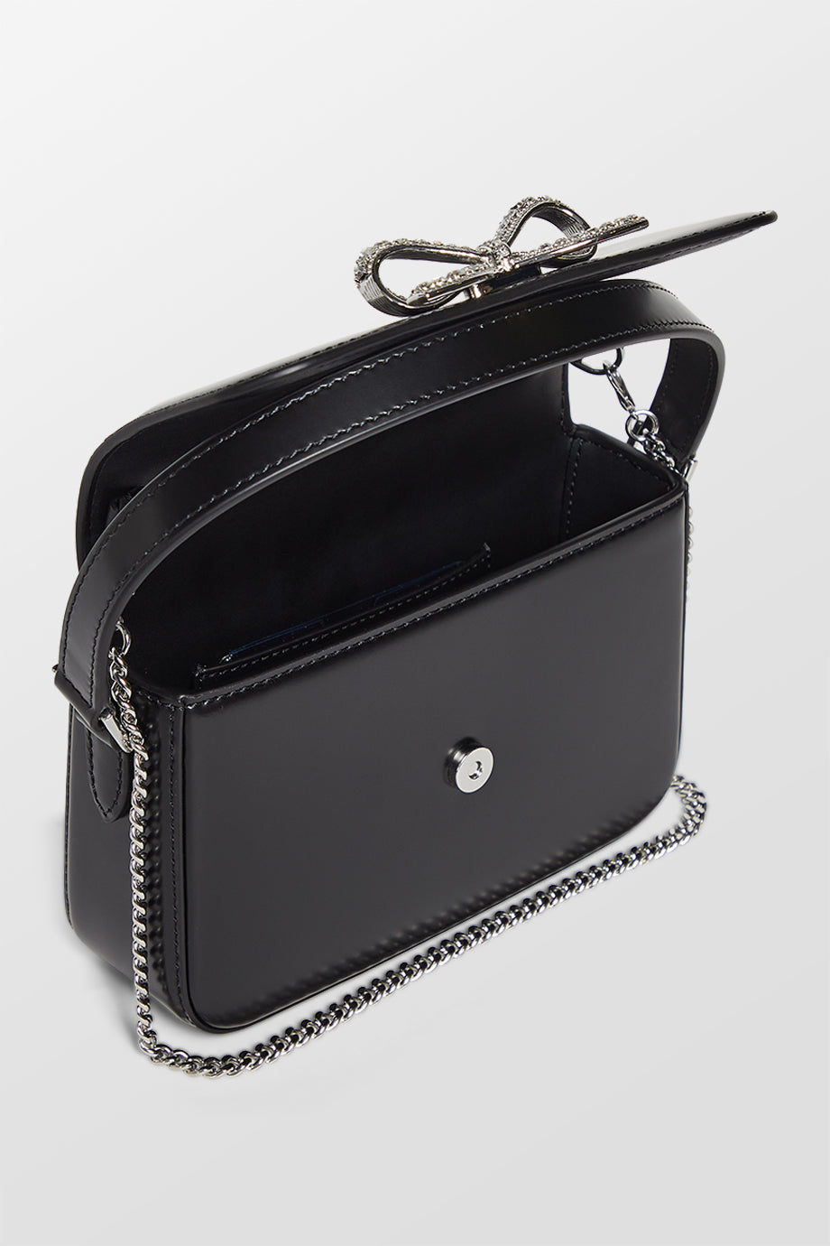 Bow Leather Micro Bag