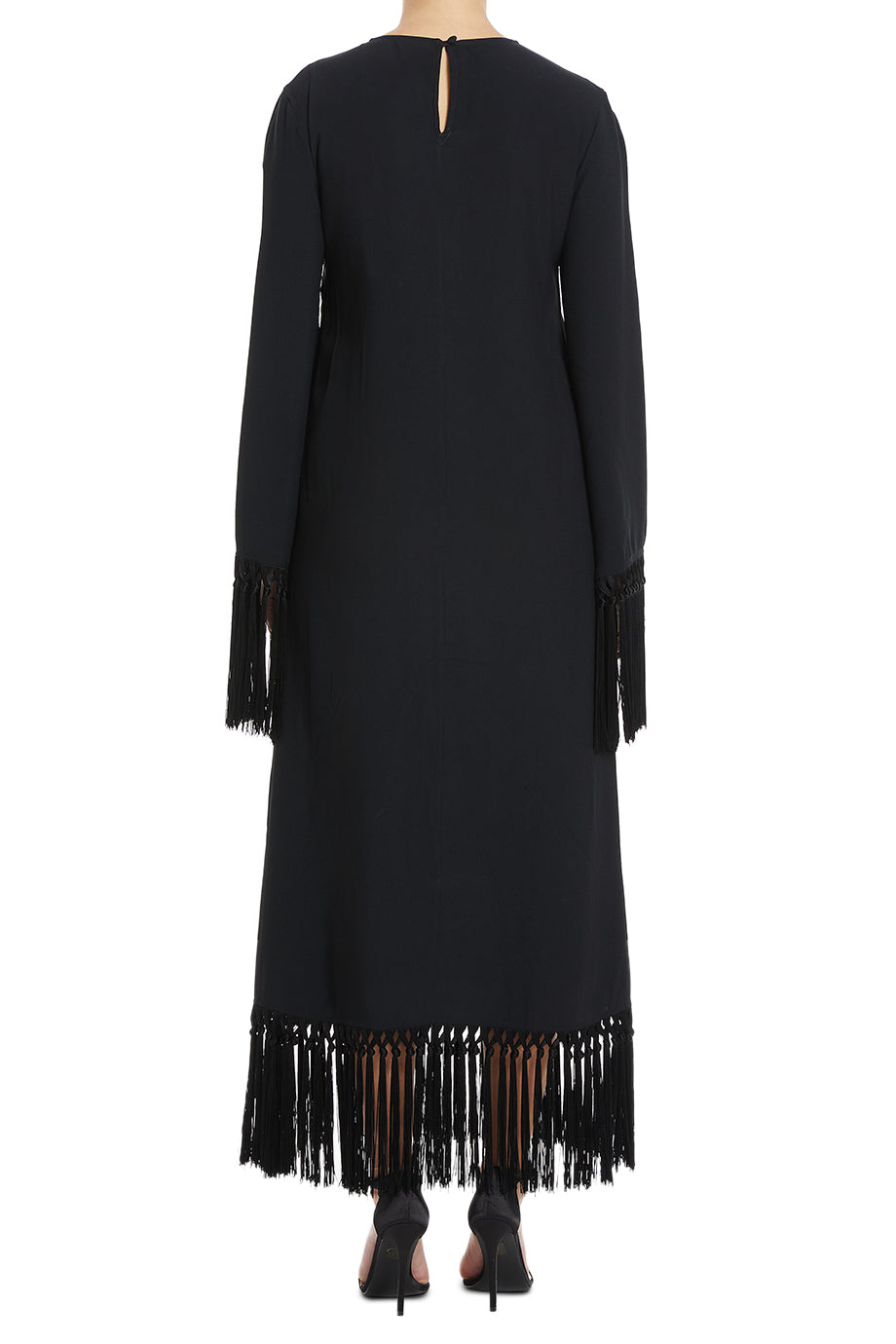 Claudia Fringe Maxi Dress