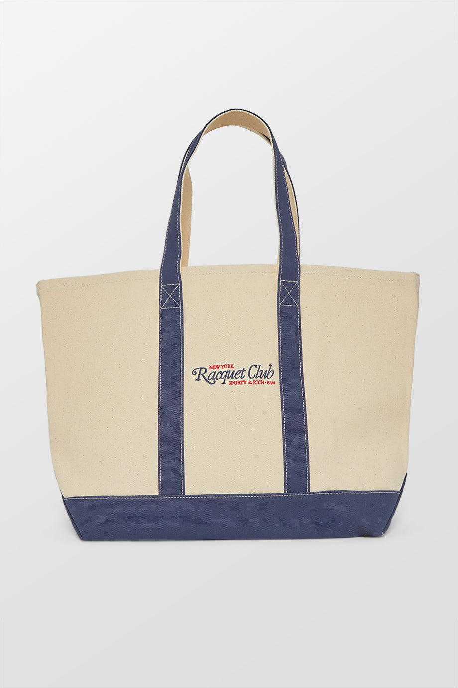 Racquet Club Two Tone Tote Bag