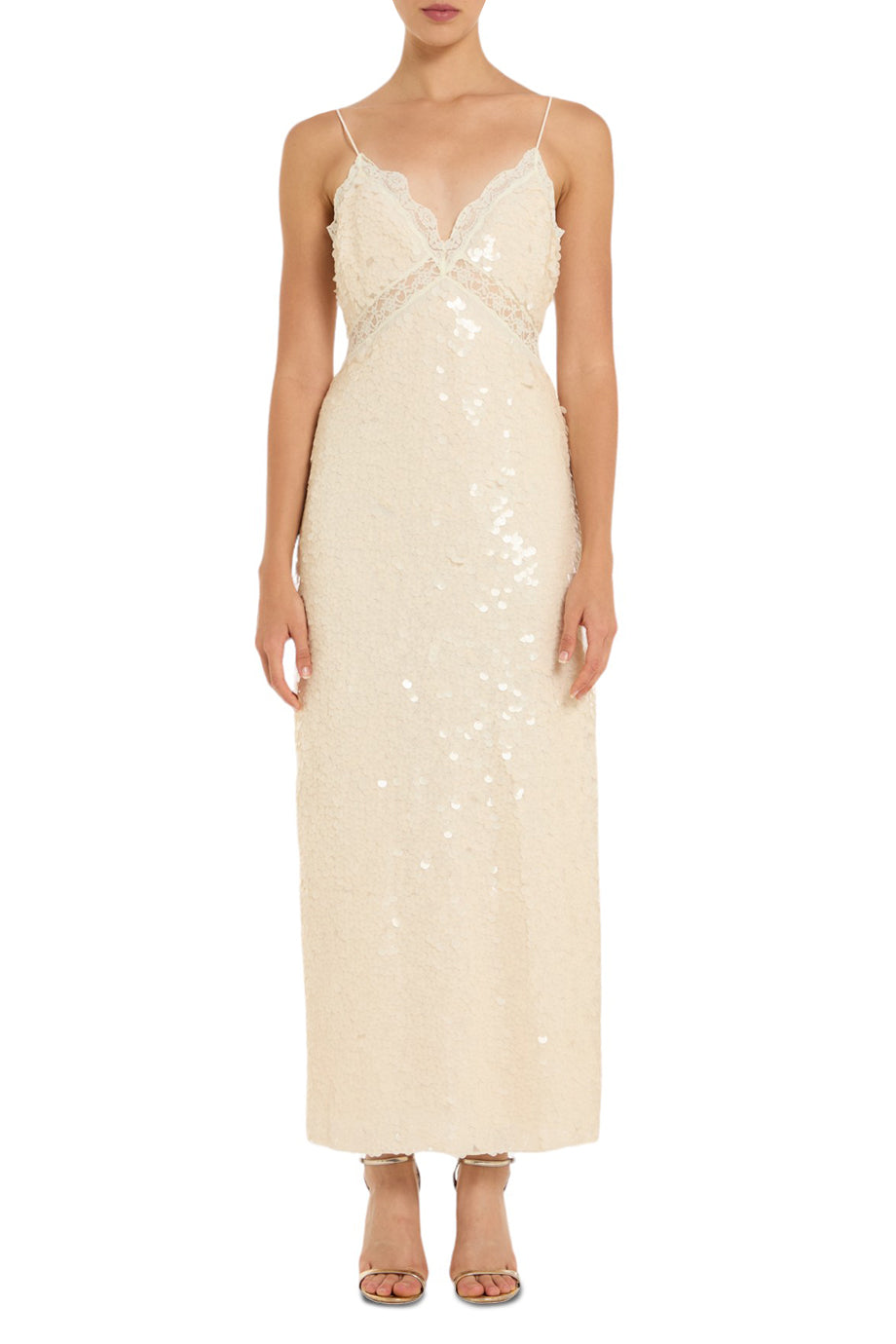 Olmine Sequin Maxi Dress