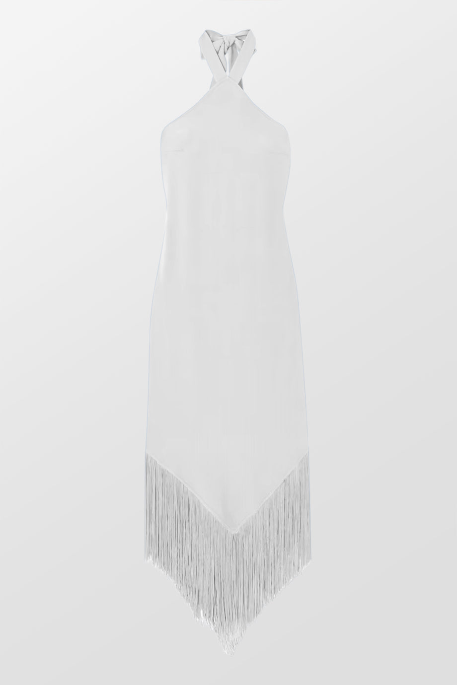 nina fringe maxi dress