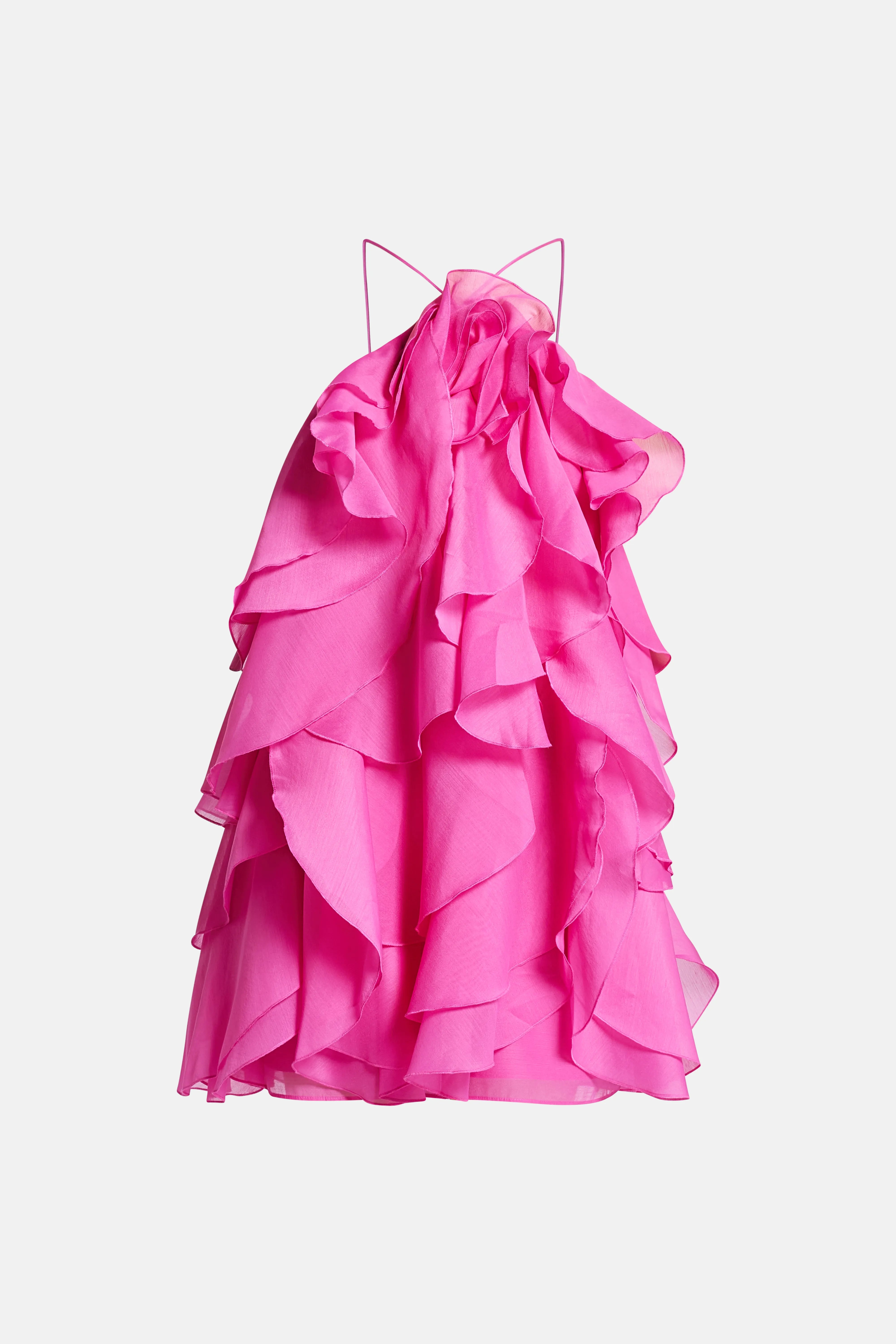 Pandorea Layered Mini Dress in Pink