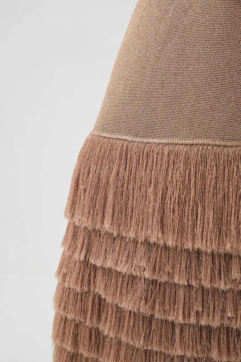 Breeze Knit Sleeveless Midi Dress in Beige