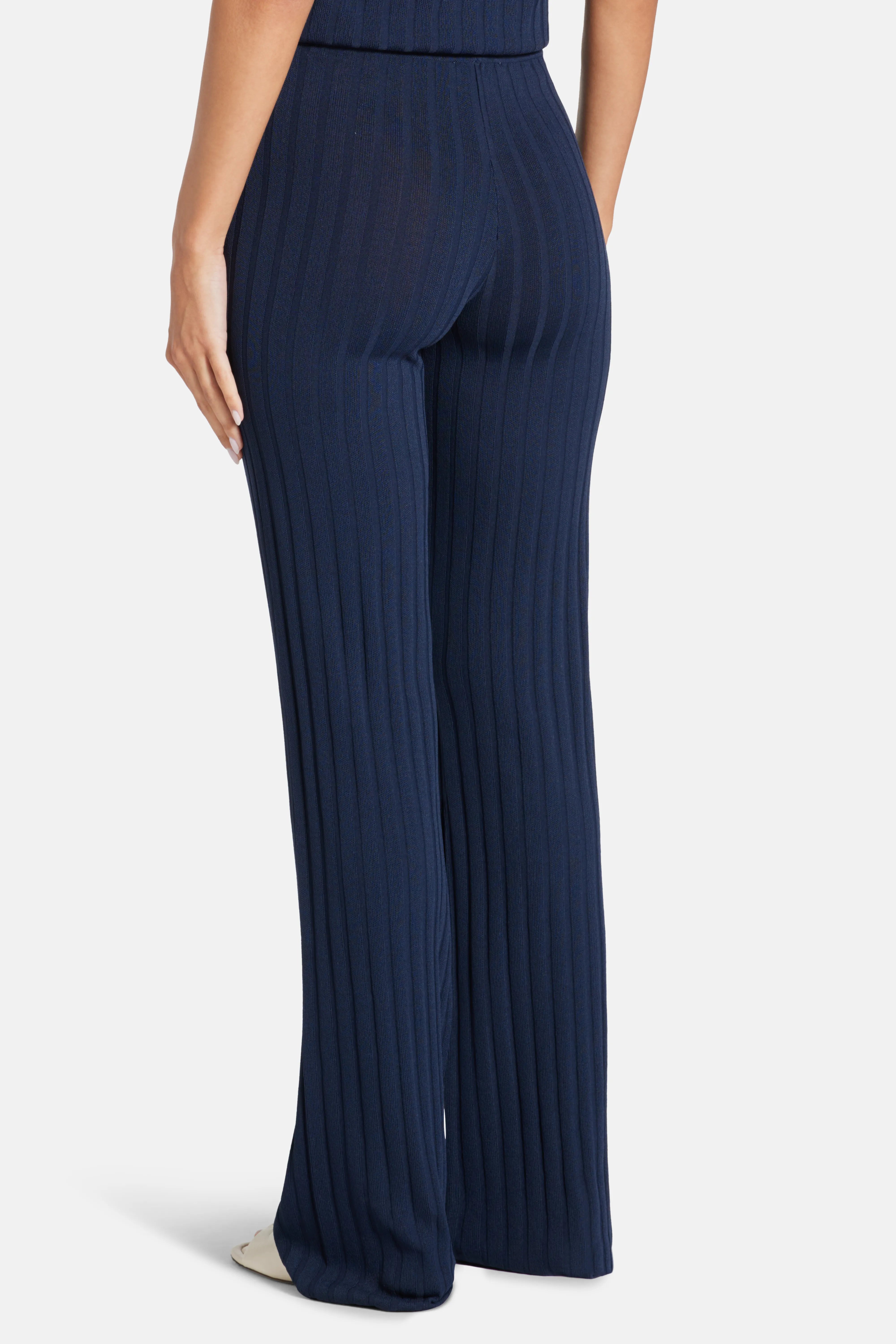 SRC Ribbed Trousers in Blue