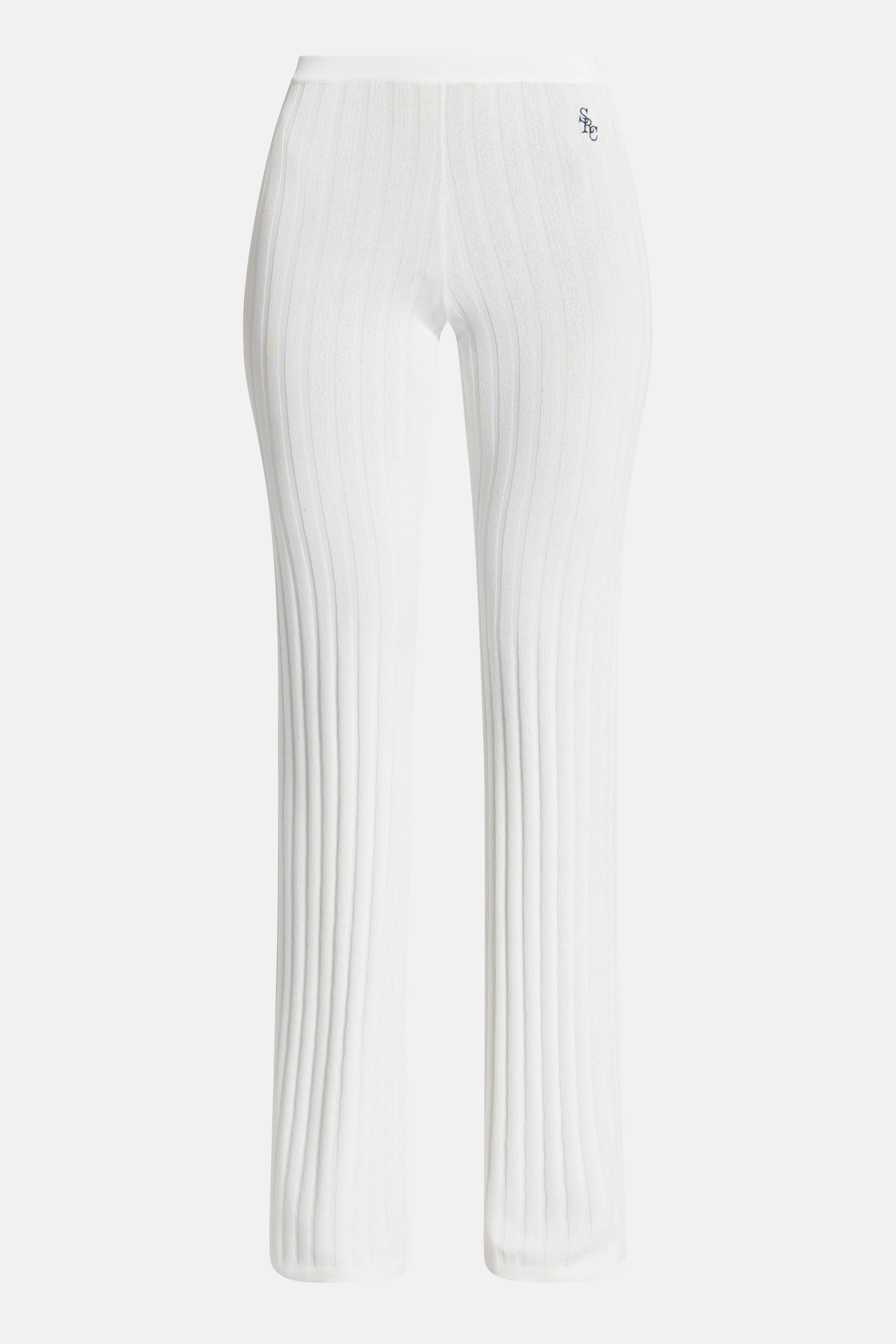 SRC Ribbed Trousers in Beige