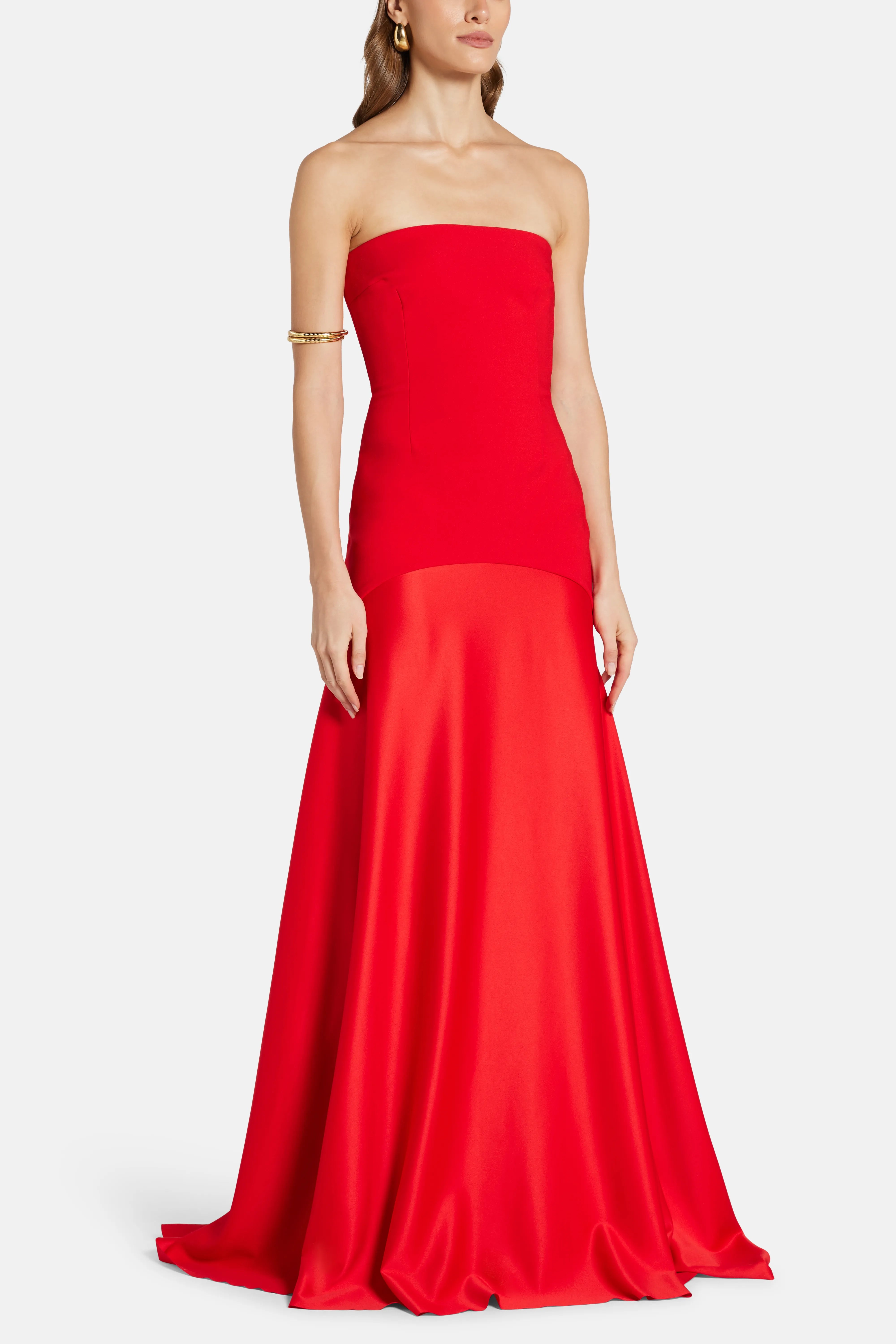Alessandra Evening Dress in Red