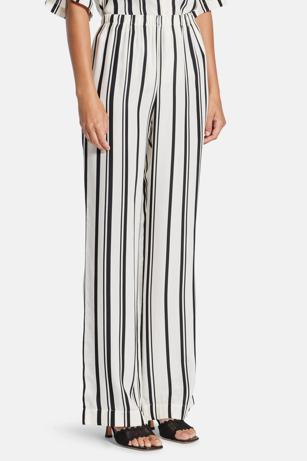 Elain Wide Legged Pants in White