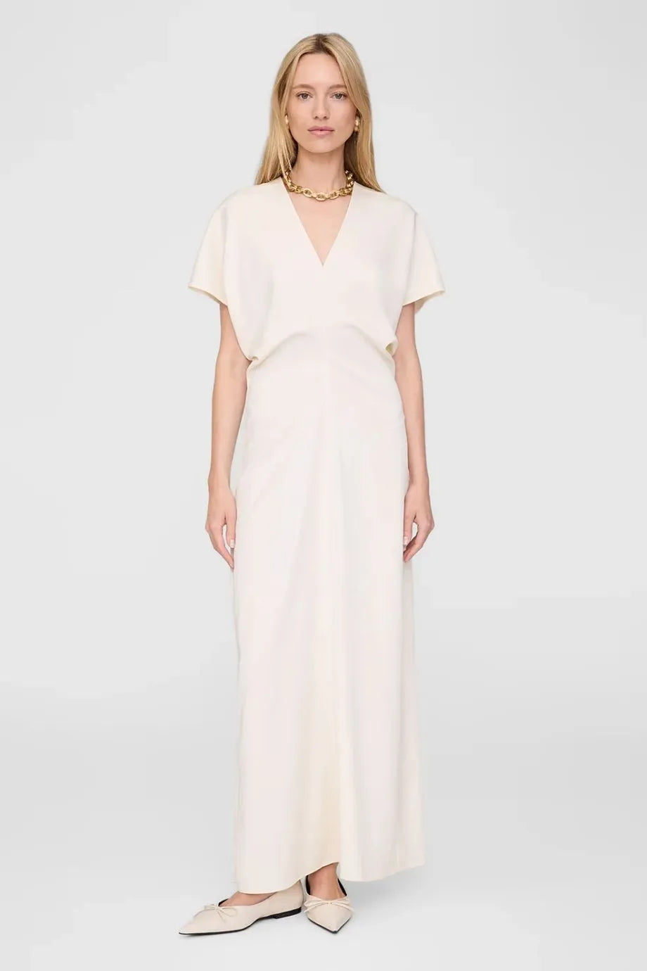Zadig Maxi Dress in White
